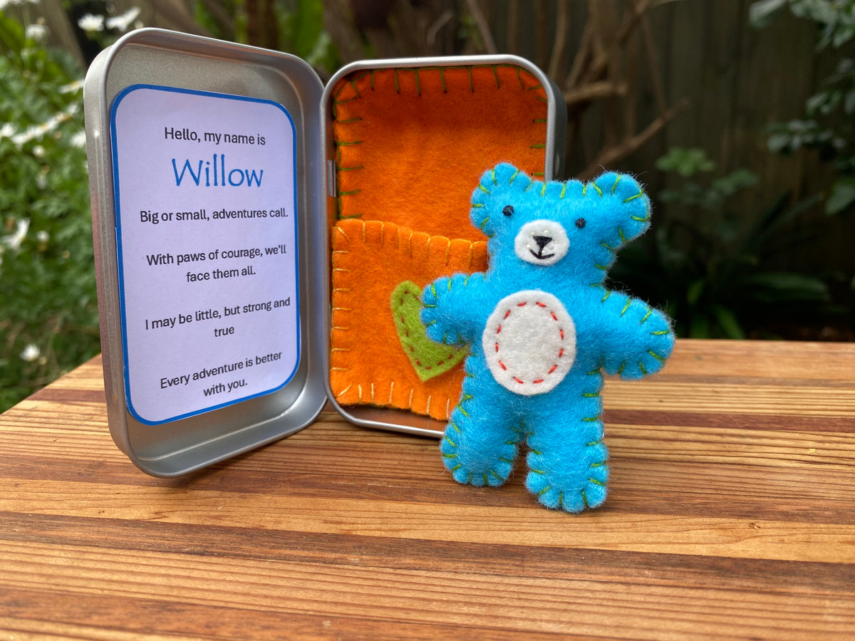 Teddy in a tin - Willow #1
