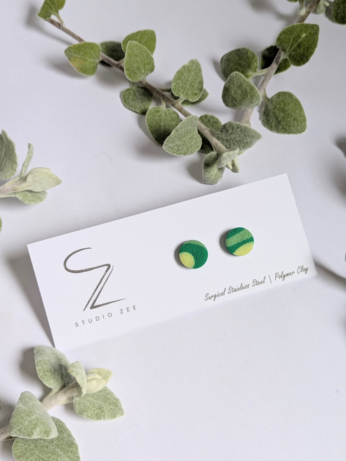 Colourful Stud Earrings