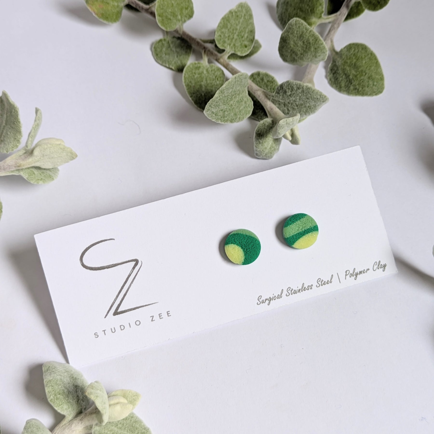 Colourful Stud Earrings