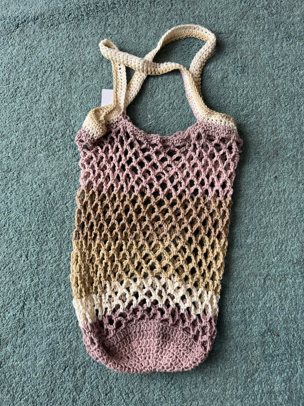 Crochet | Market Bag | Cotton | Mesh Look | Various Colours
