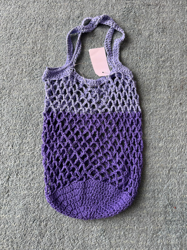 Crochet | Market Bag | Cotton | Mesh Look | Various Colours