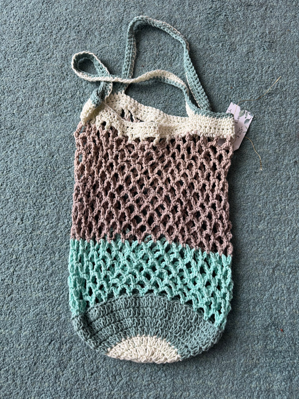 Crochet | Market Bag | Cotton | Mesh Look | Various Colours
