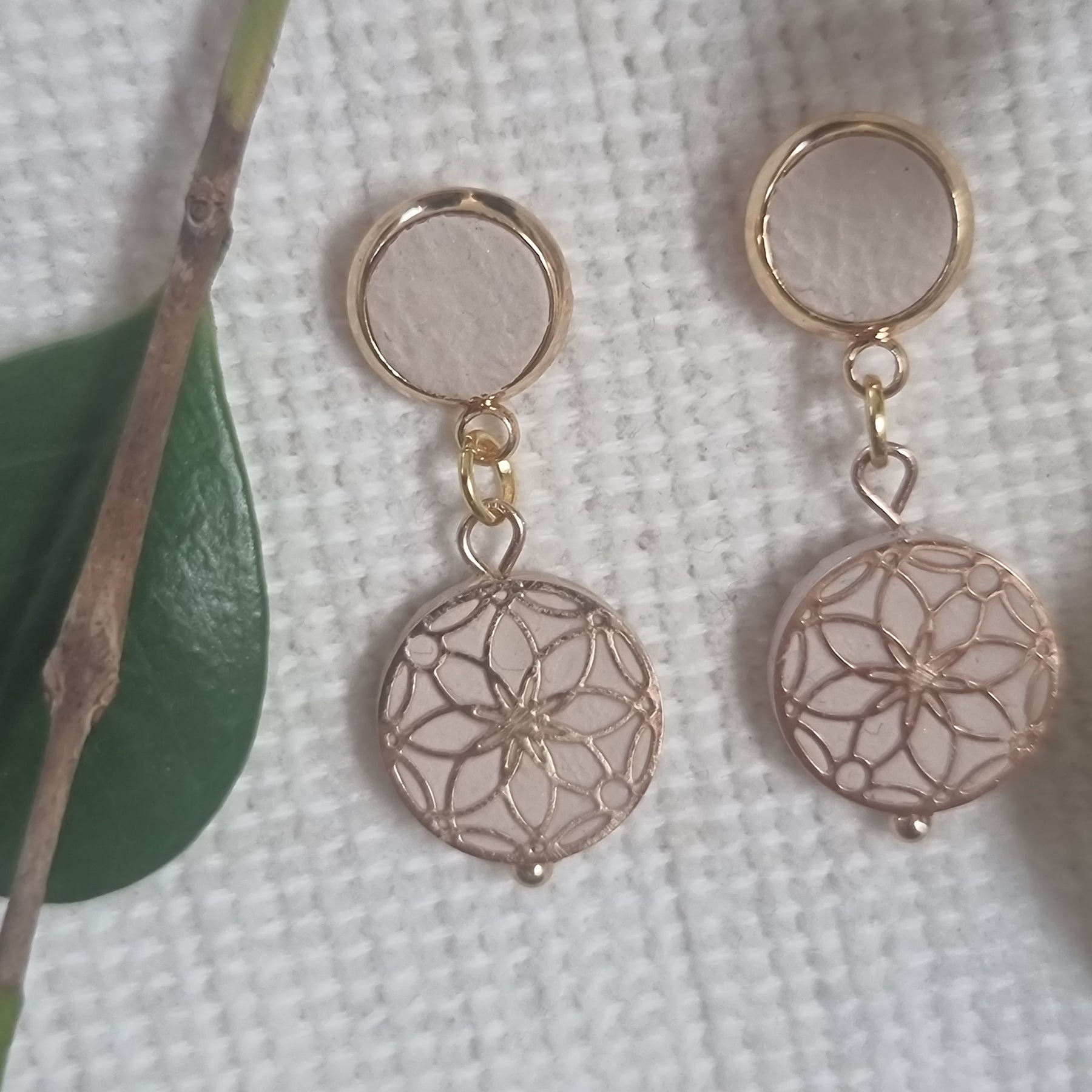 Sand Lace Dangles