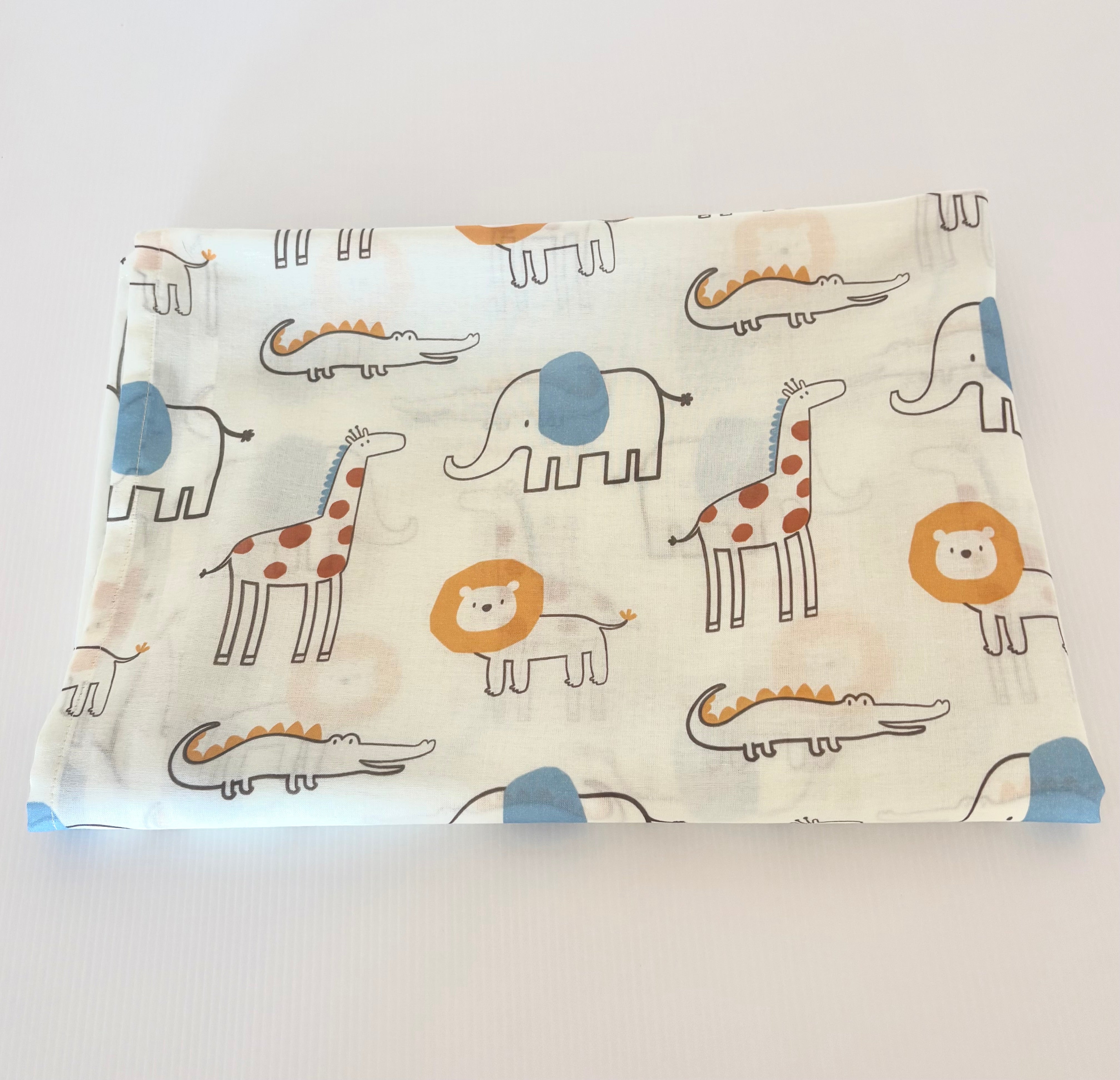 Muslin Baby Wrap/Swaddle - Zoo Friends
