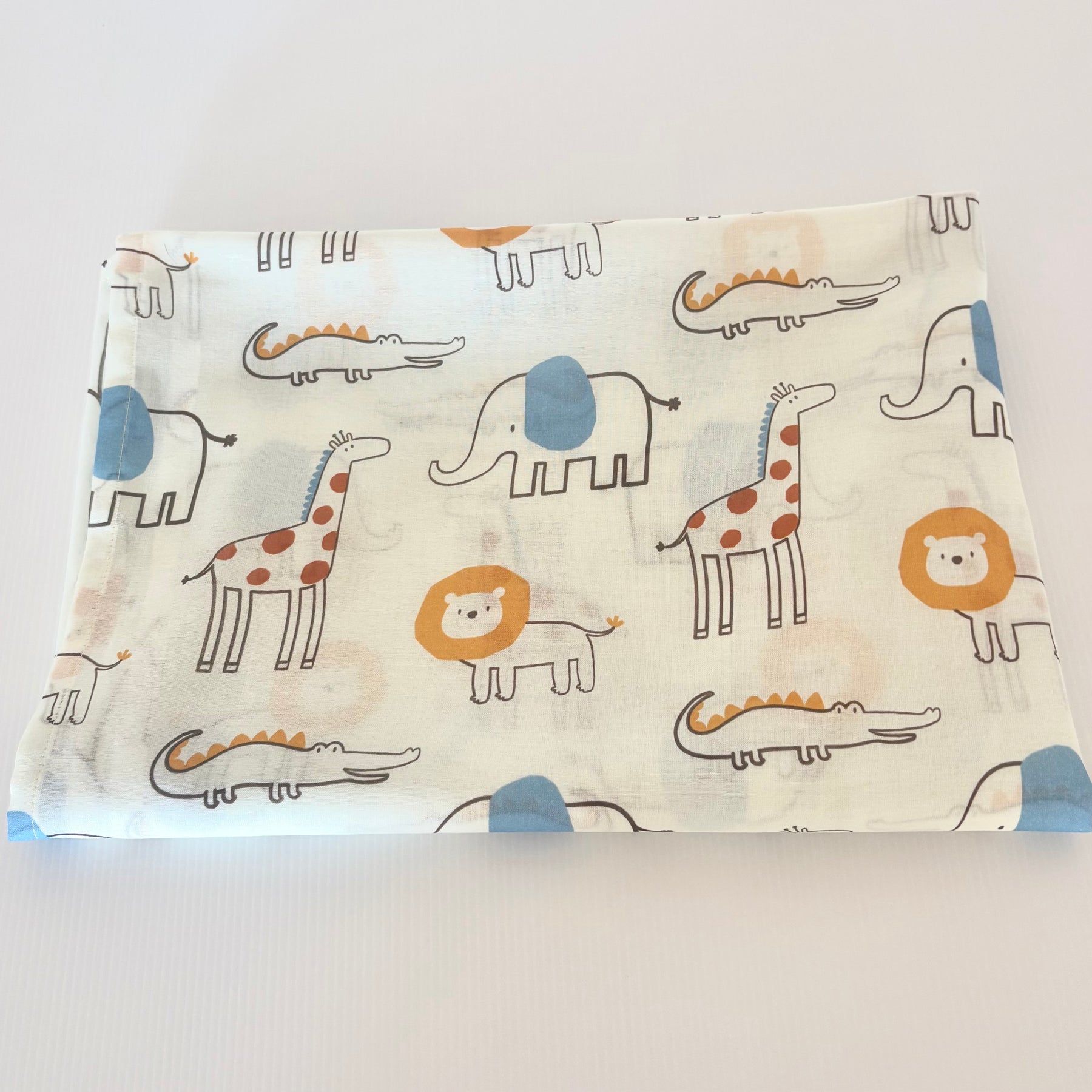 Muslin Baby Wrap/Swaddle - Zoo Friends