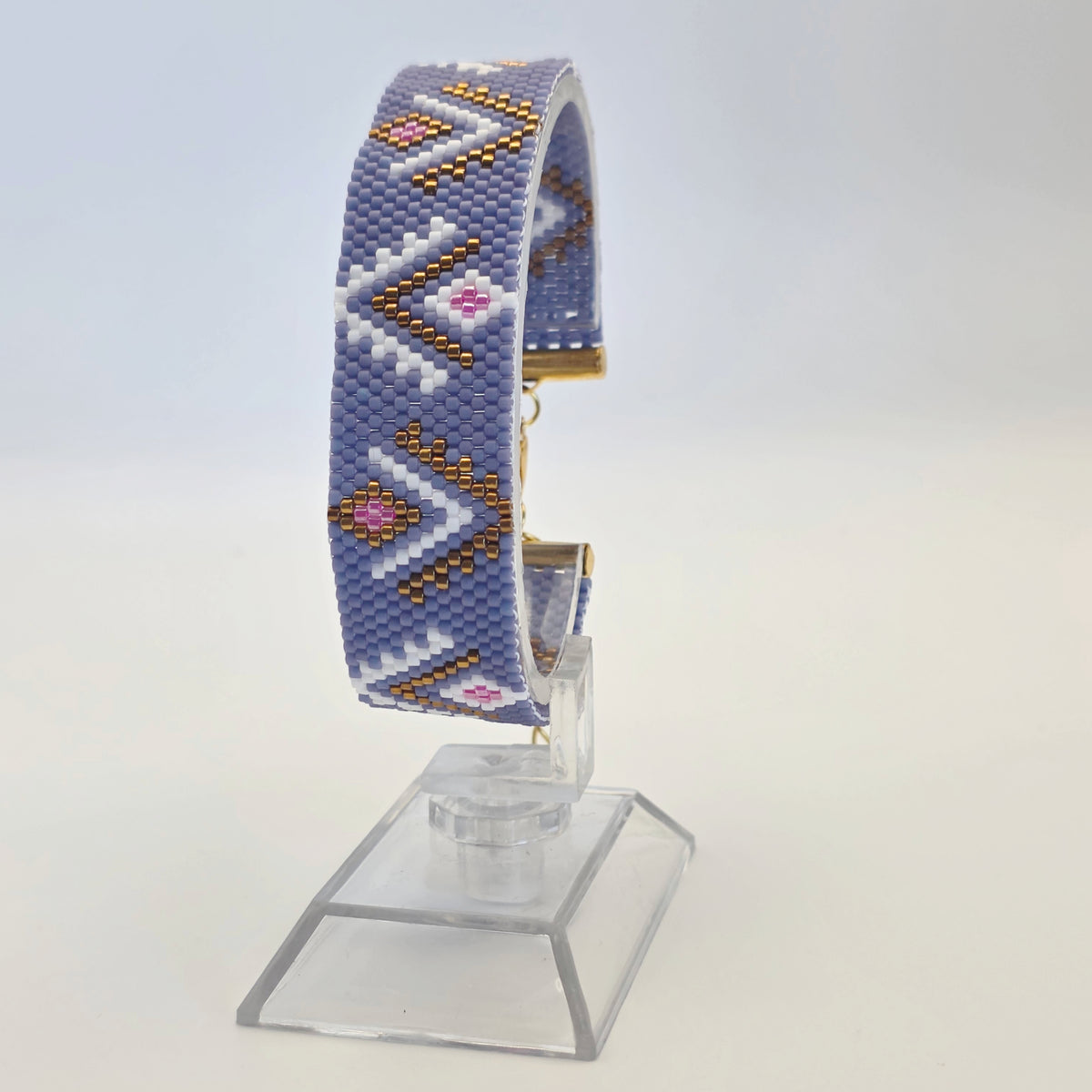 Aztec Miyuki Delica Adjustable Bracelet  OSFM