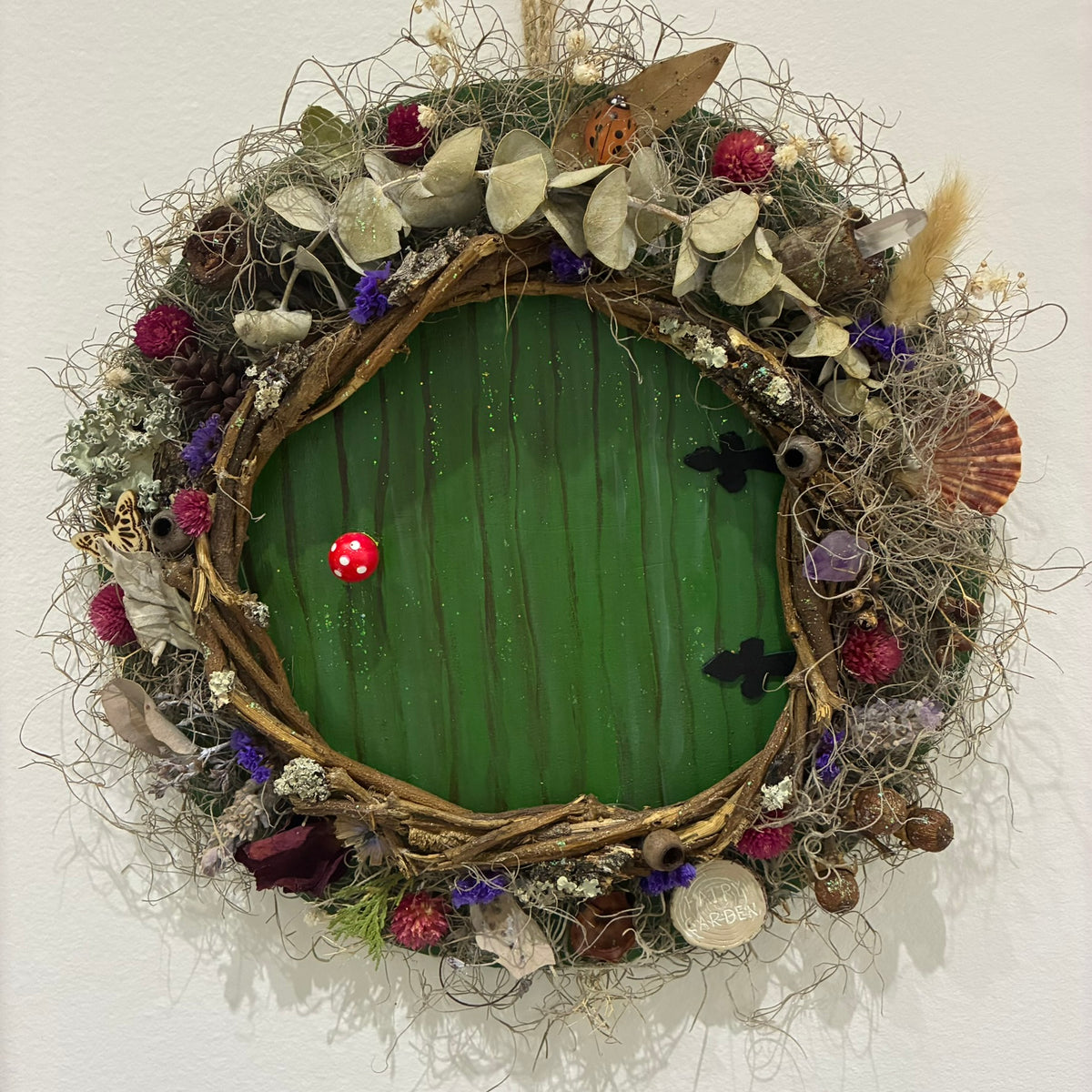 Wreath - Hobbit Faery Door (Green)