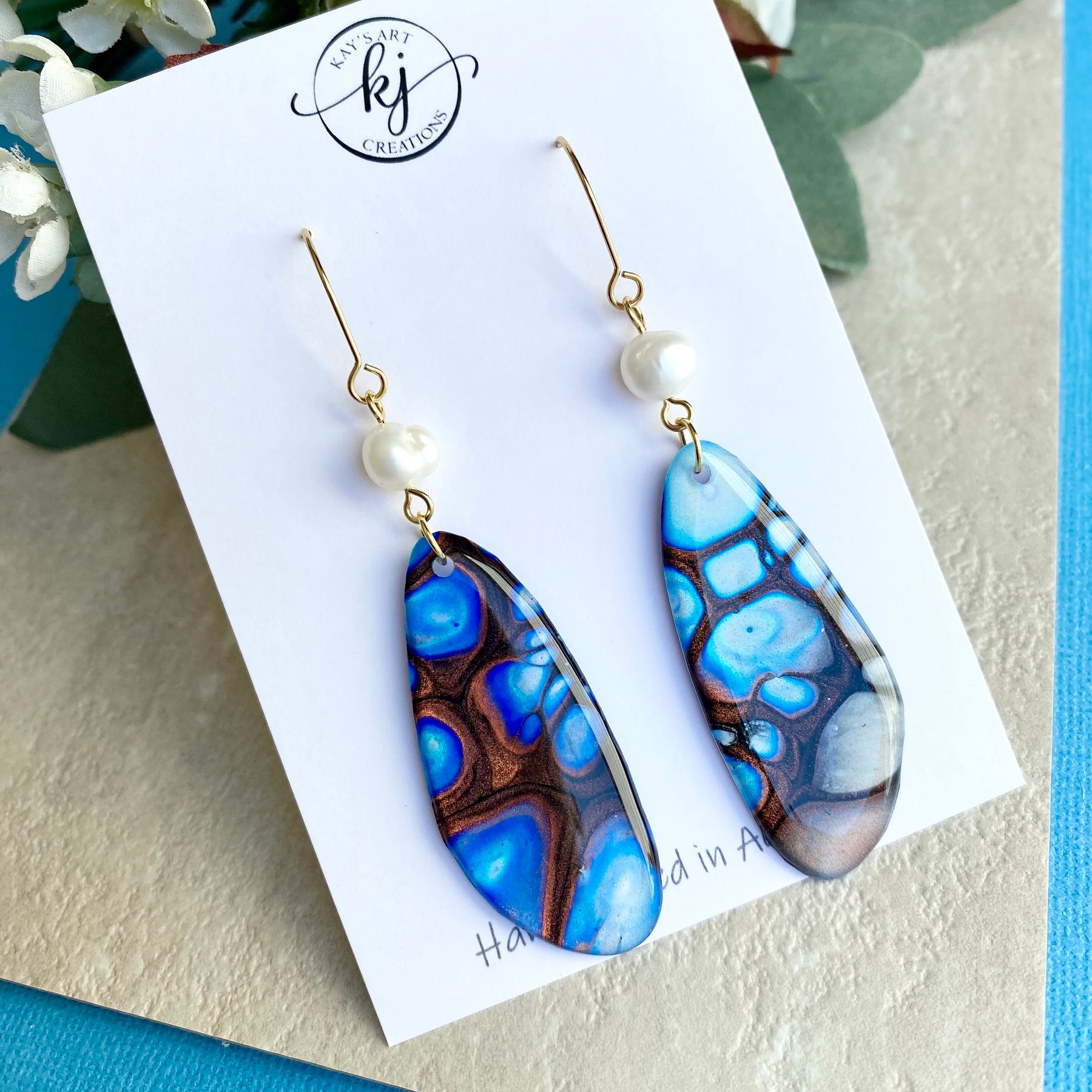 Freshwater Pearl Collection Dangle Earrings
