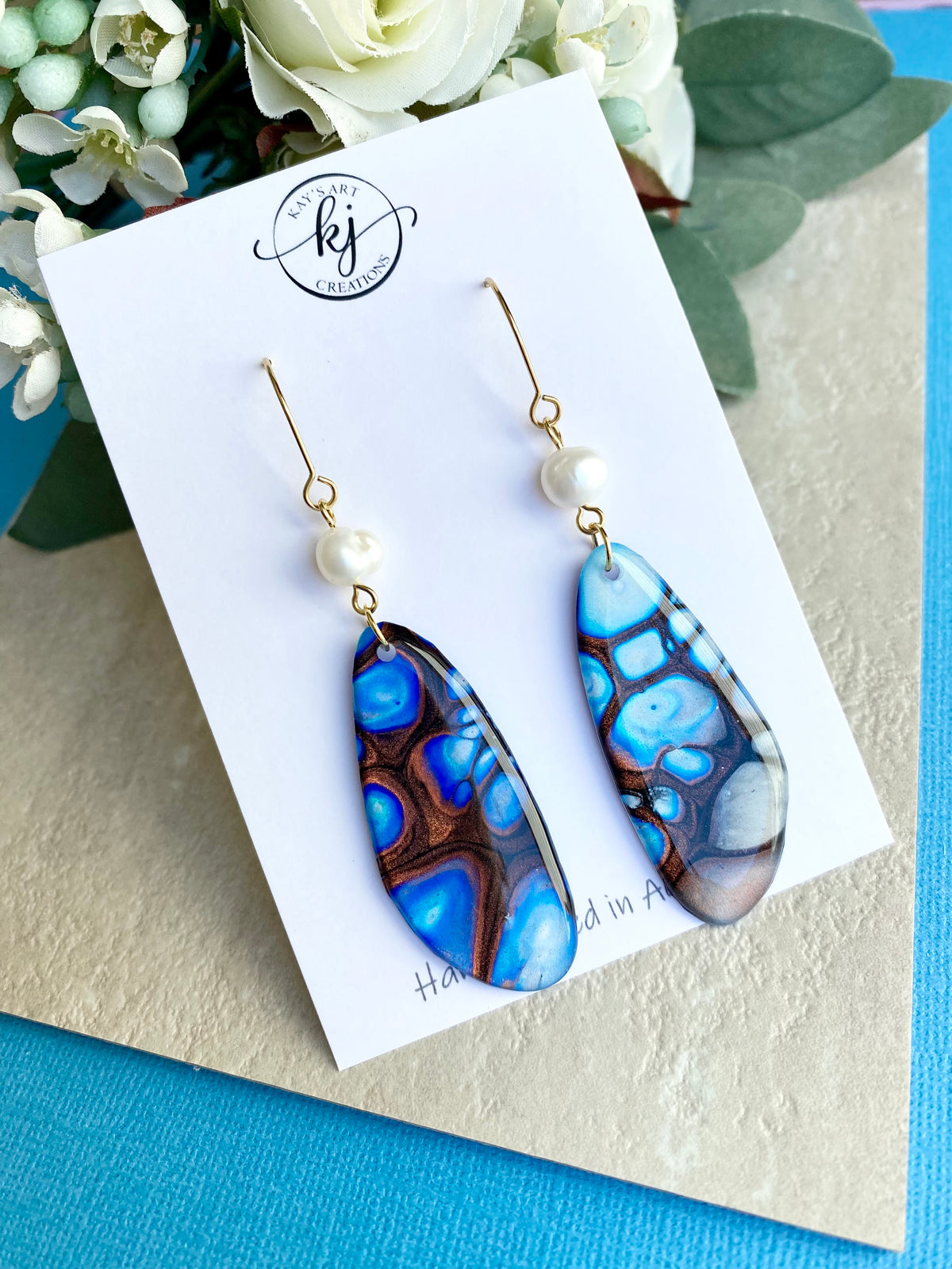 Freshwater Pearl Collection Dangle Earrings