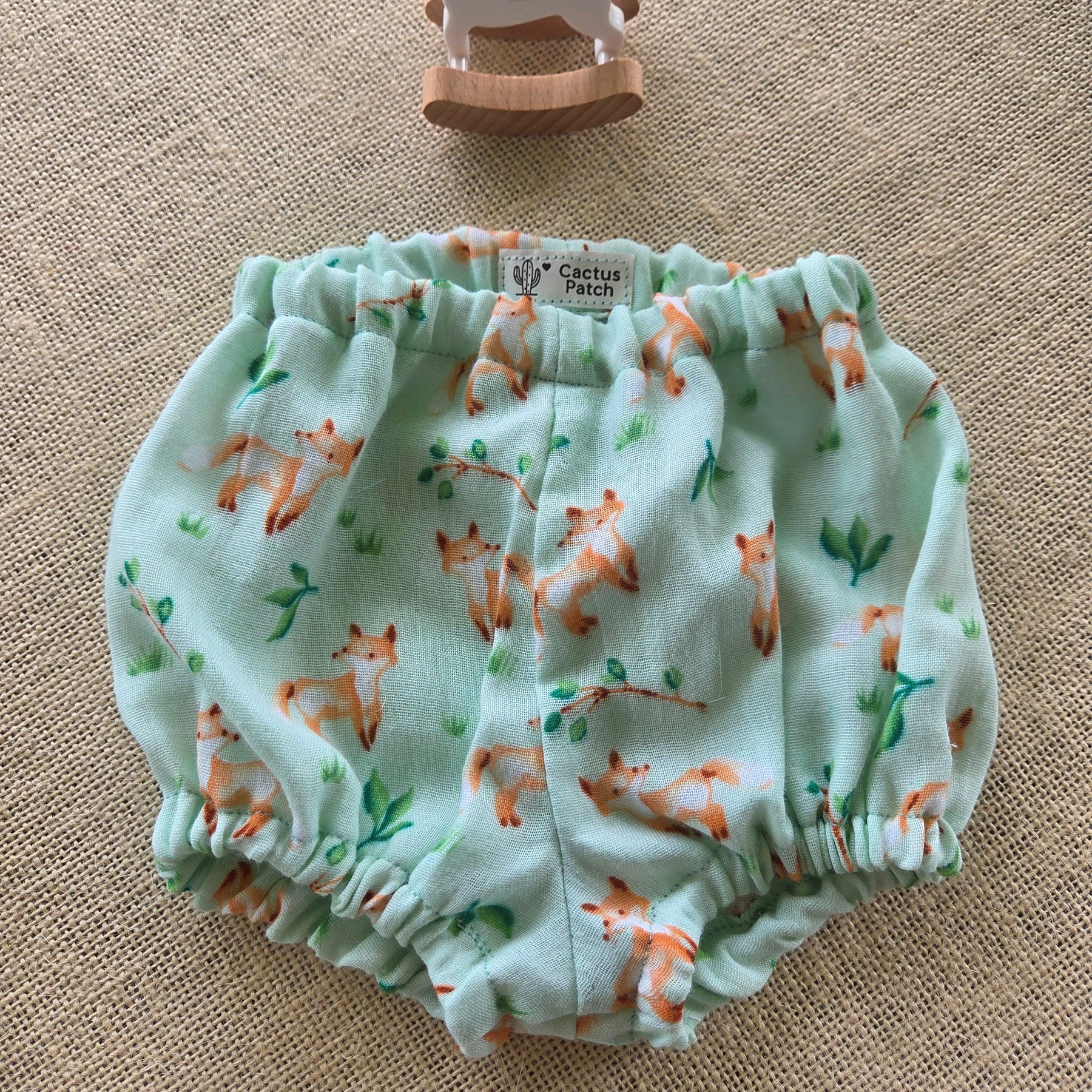"Foxy Friends" Swing-Top & Bloomers Set (Newborn-3 Months)