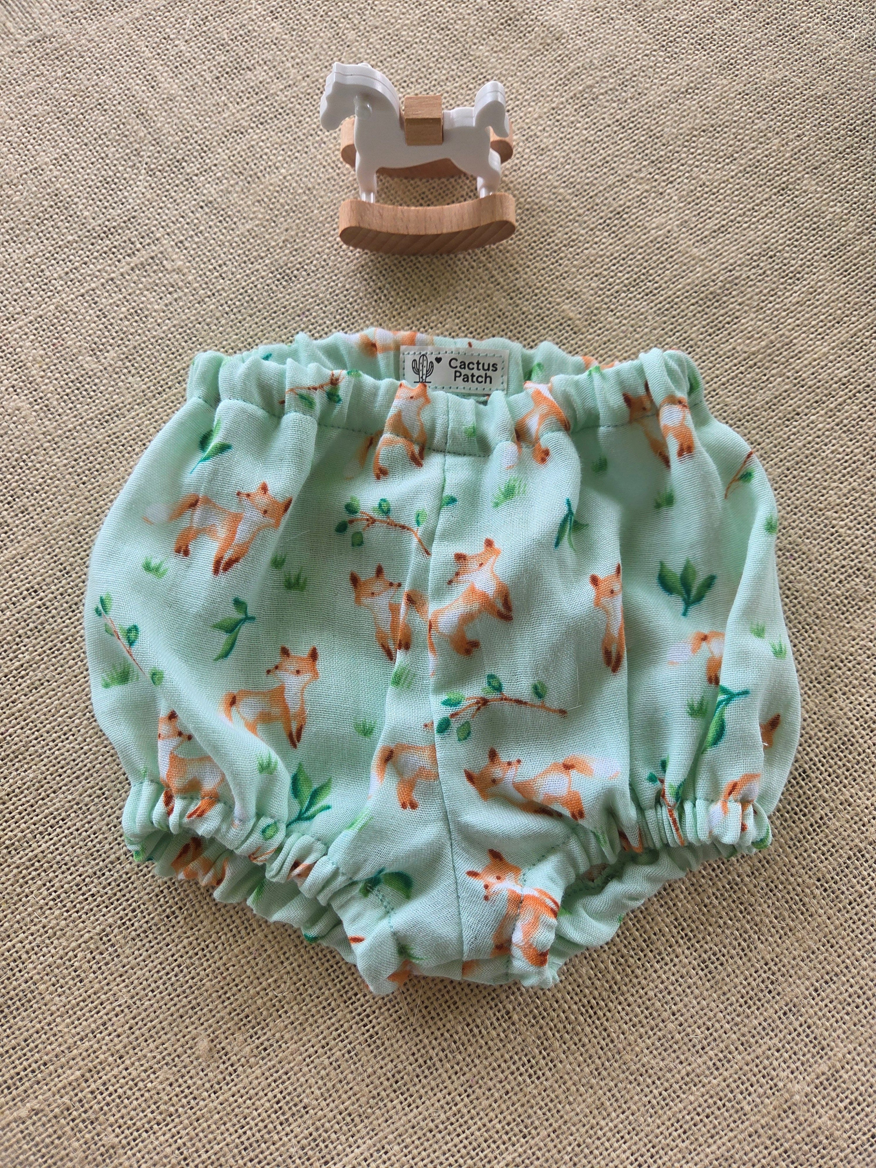 "Foxy Friends" Swing-Top & Bloomers Set (Newborn-3 Months)