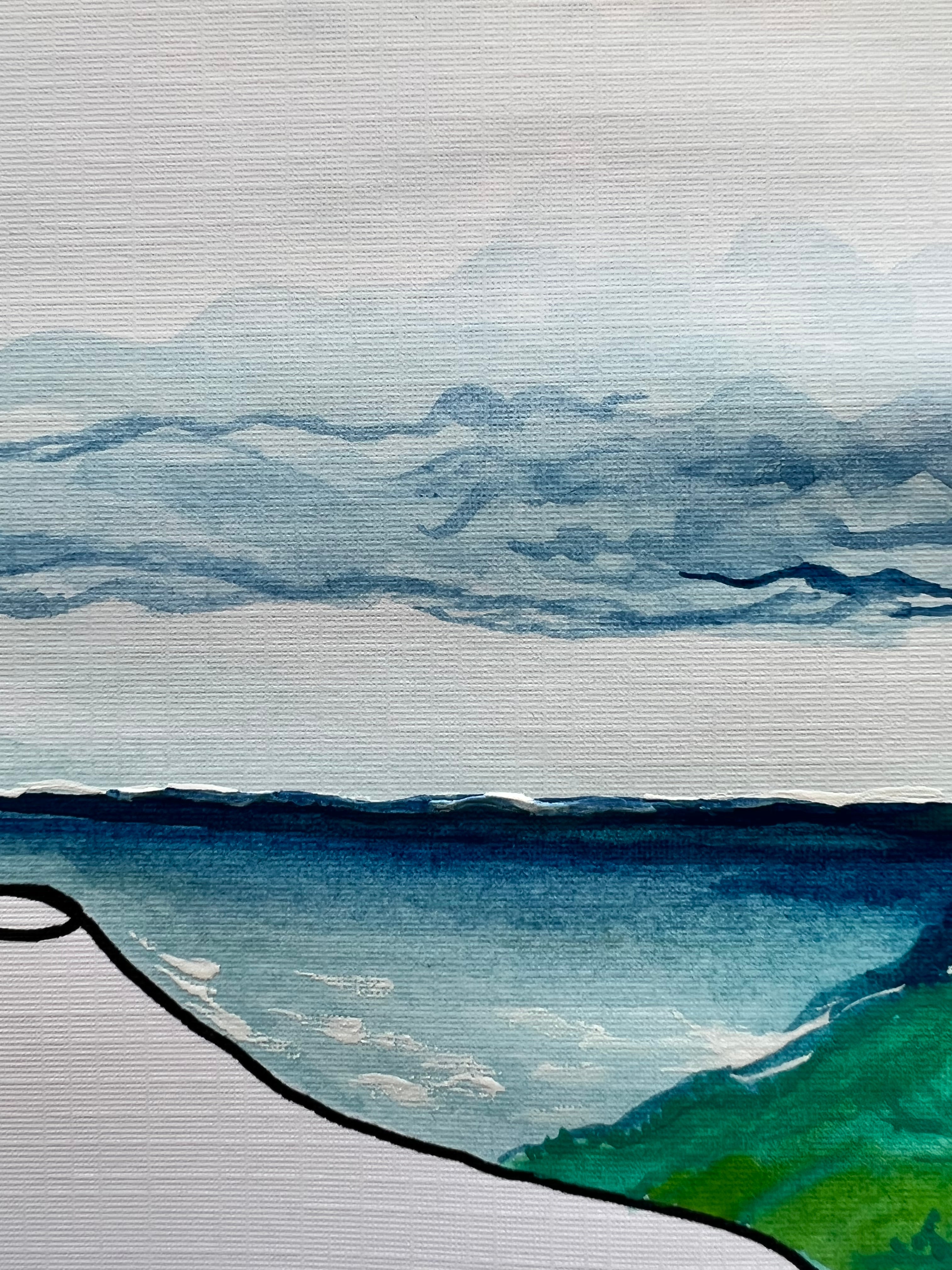 Abstract Mother Nature Diptych