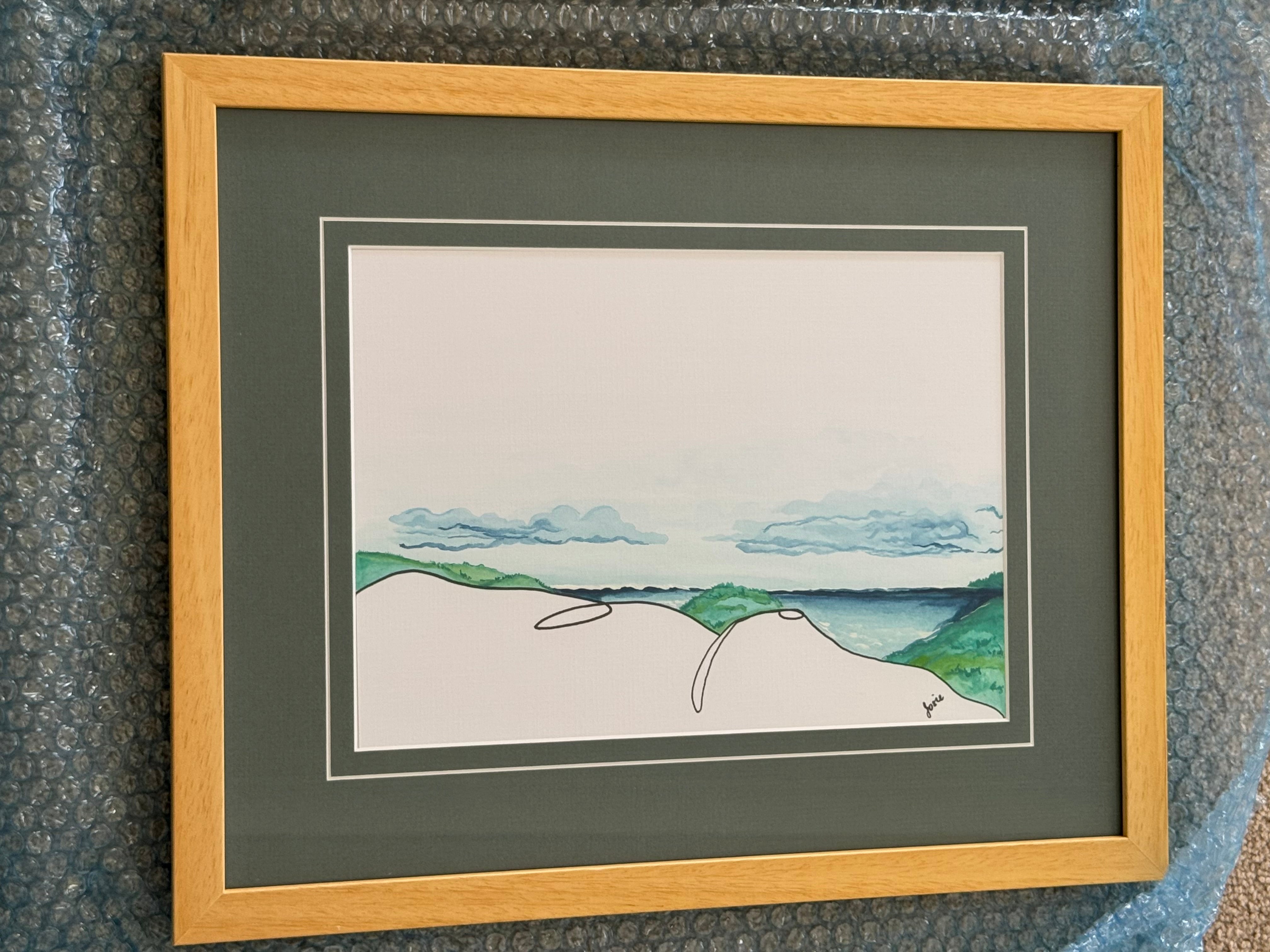 Abstract Mother Nature Diptych