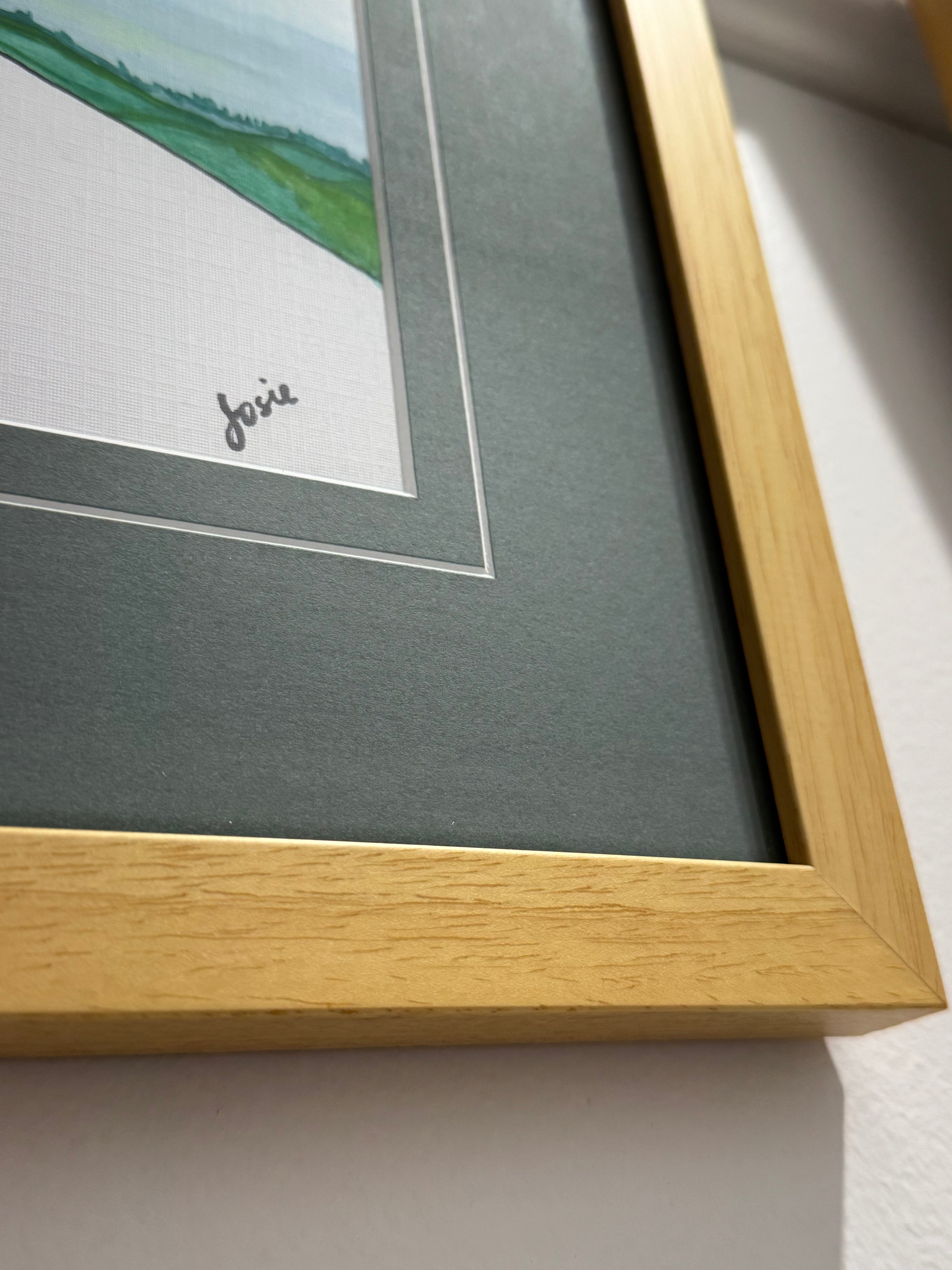 Abstract Mother Nature Diptych