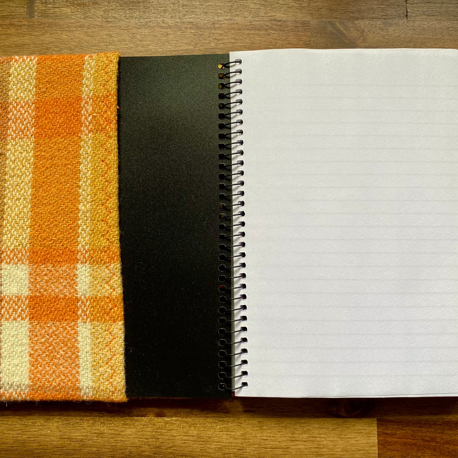 A5 Upcycled Notebook Dachshund - Orange