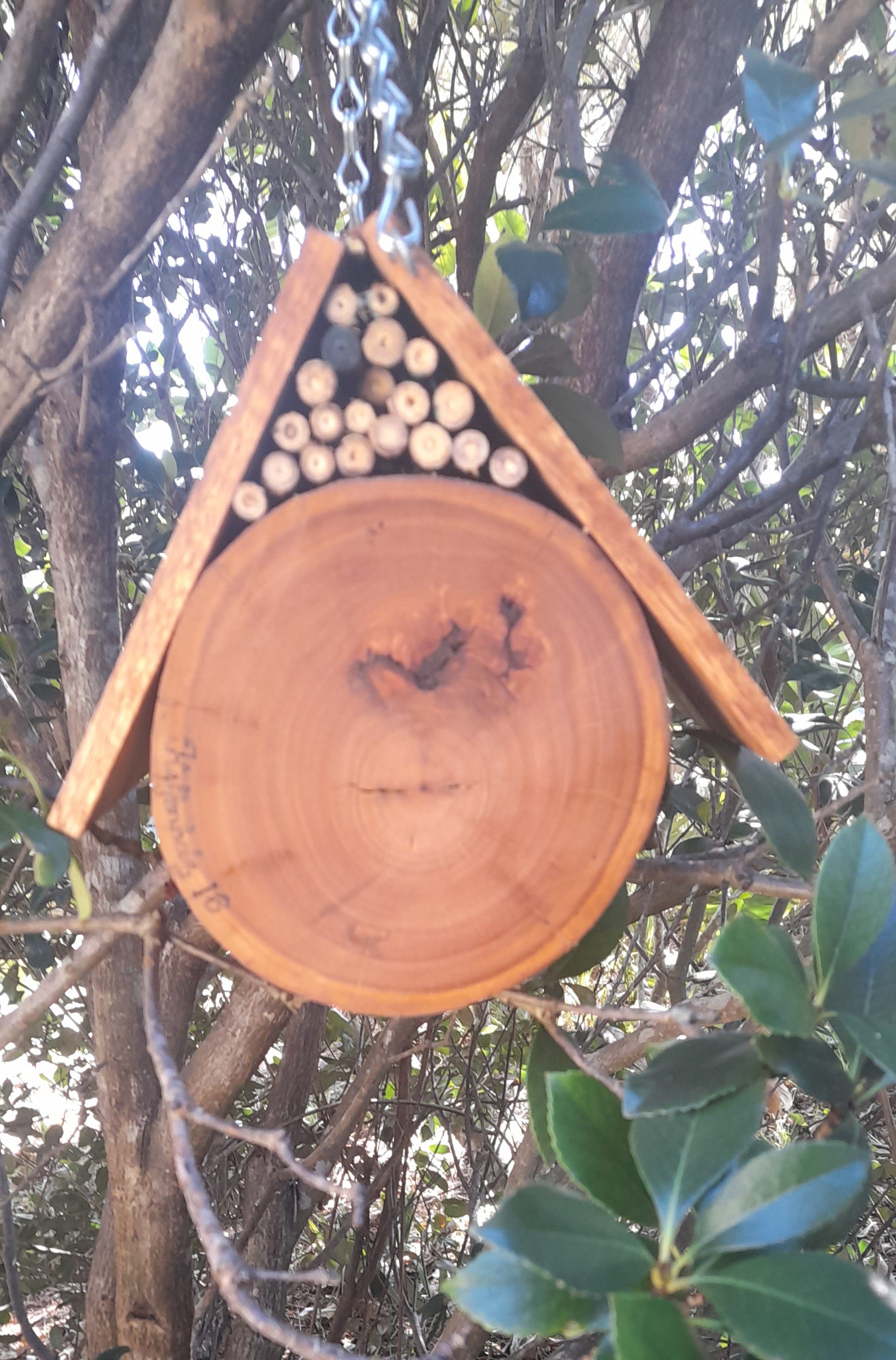 Hardwood Native Bee Hotel