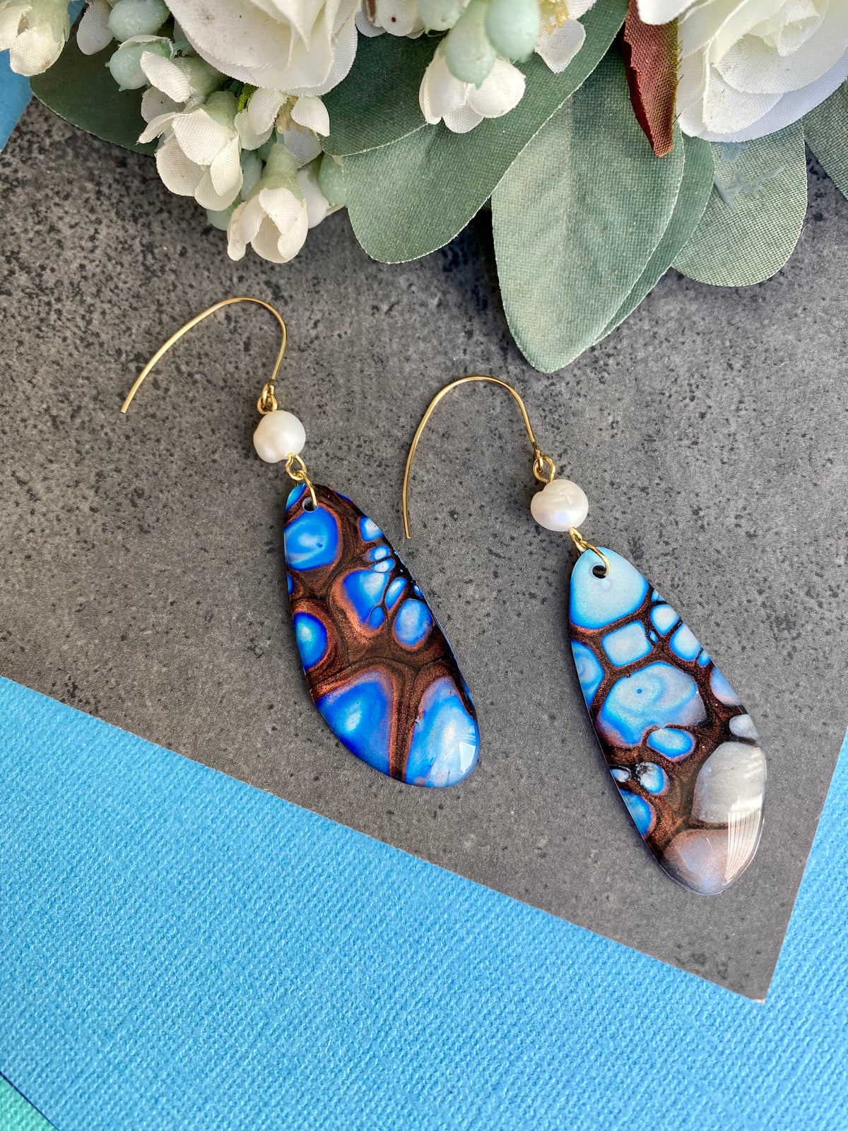 Freshwater Pearl Collection Dangle Earrings