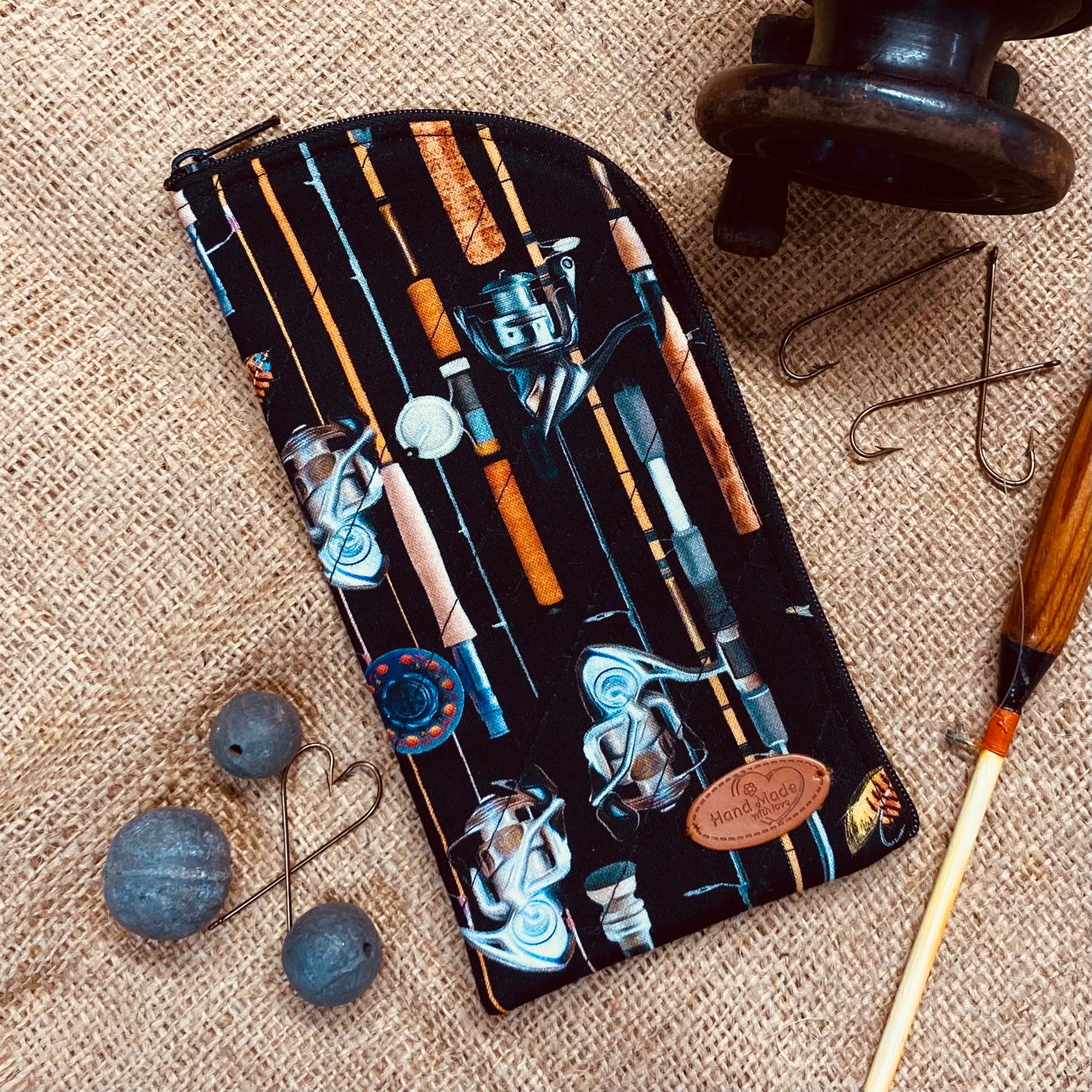 Glasses Case - Wine & Fishing Themed