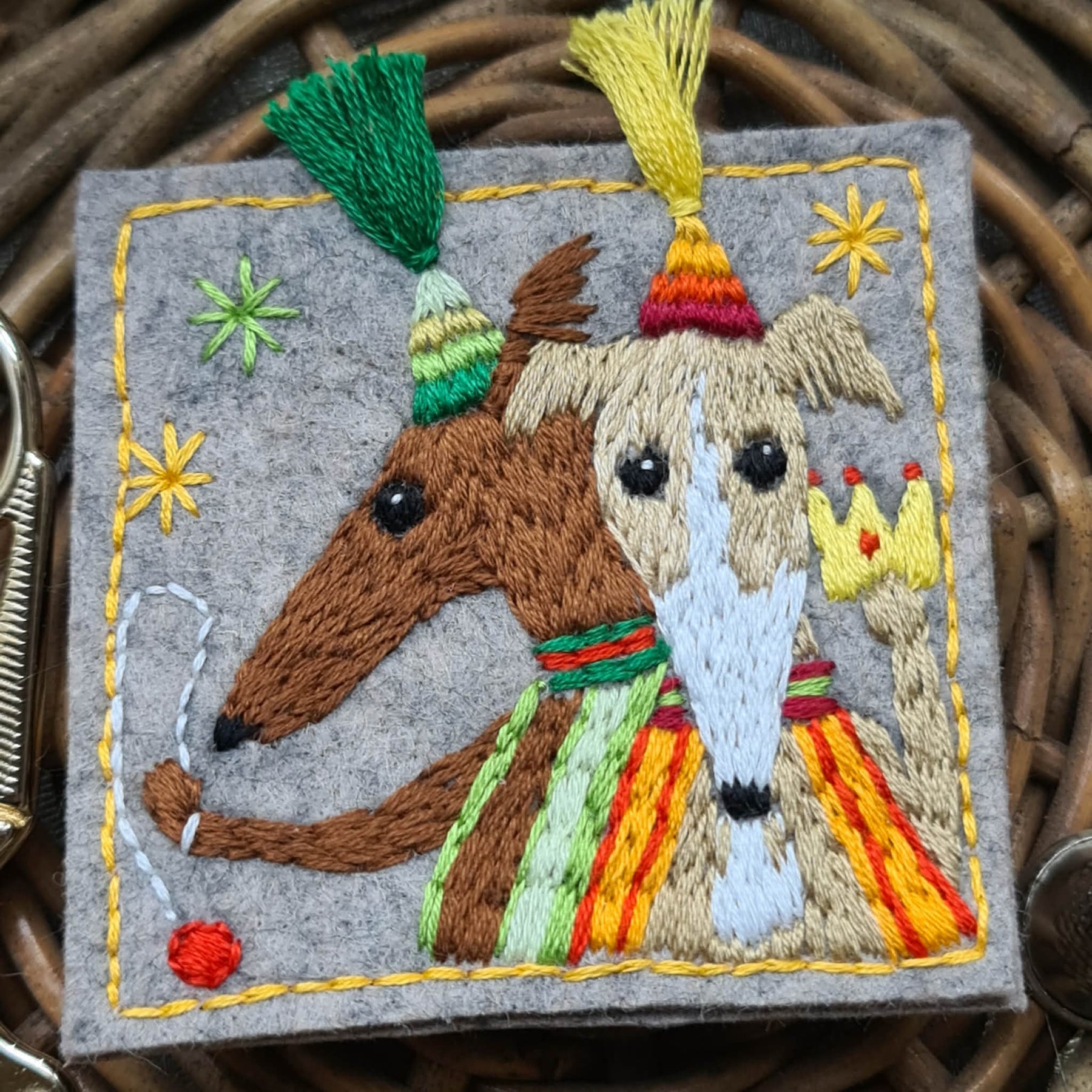 Brozoi Boys Embroidered Wall Art
