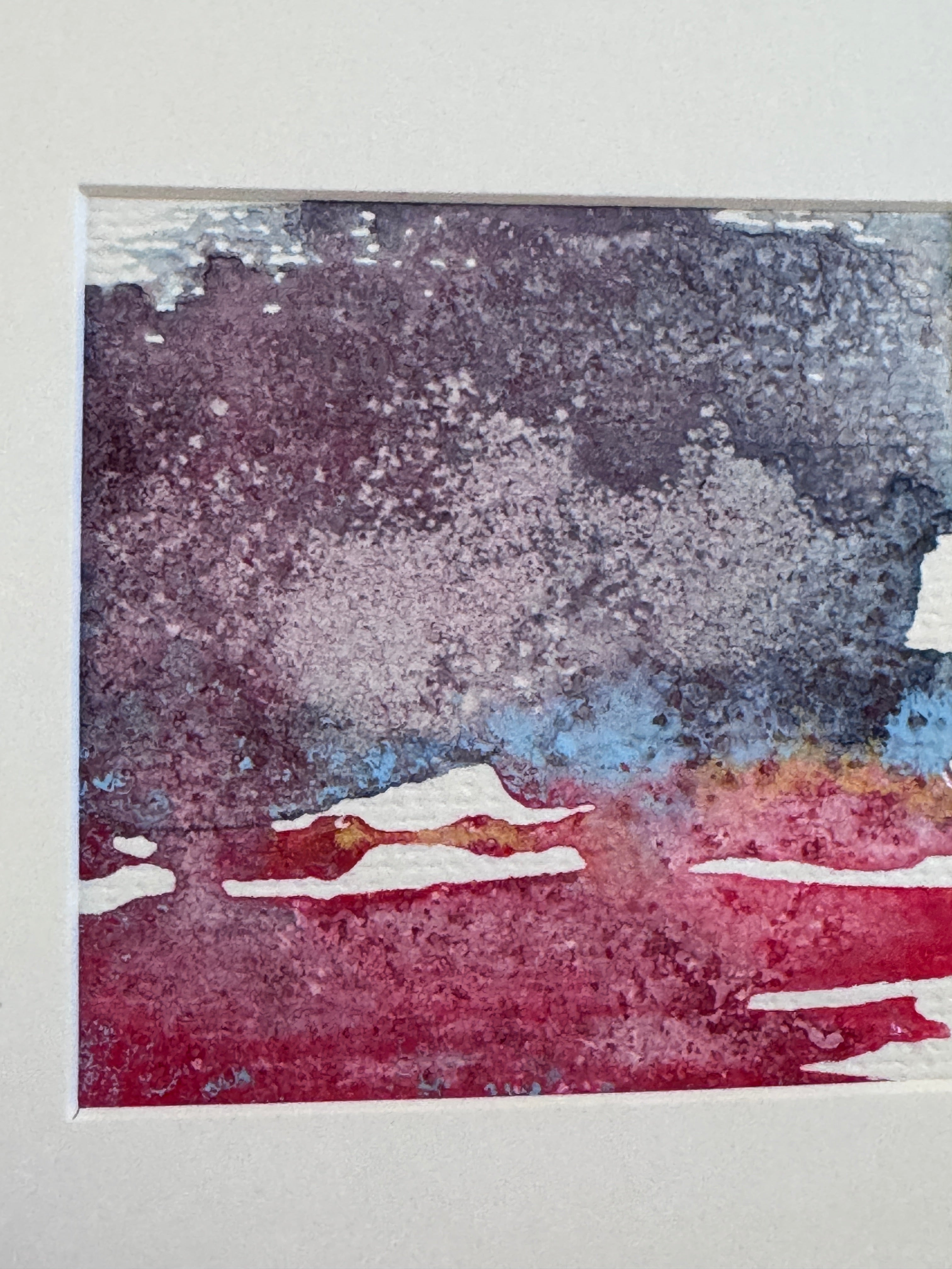 Velvet Tide Original Abstract Watercolour