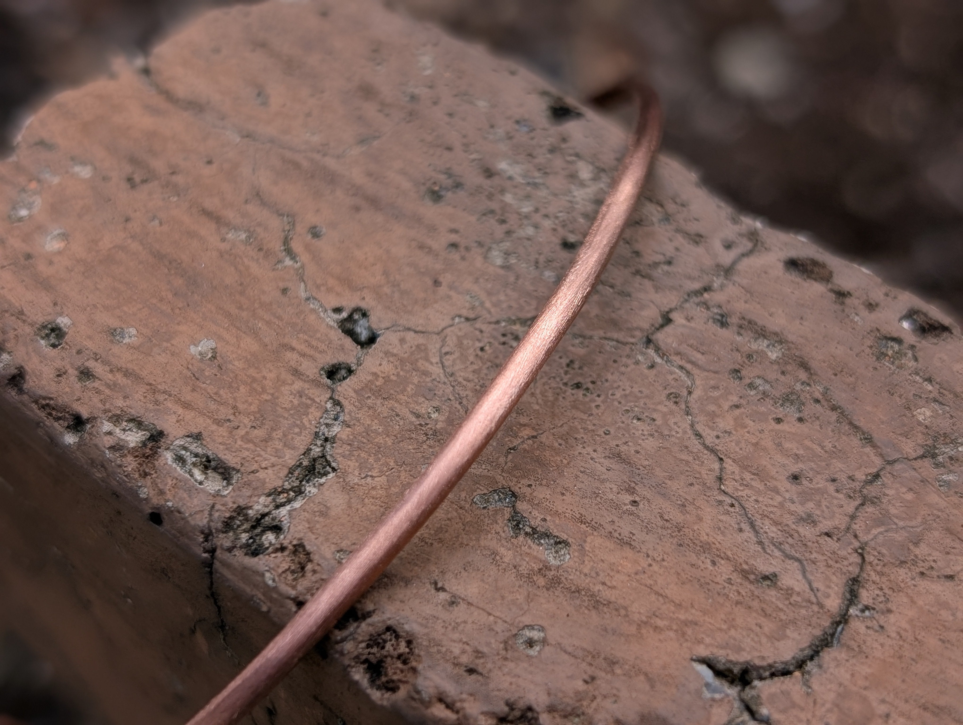 Simple Gemstone Cuff