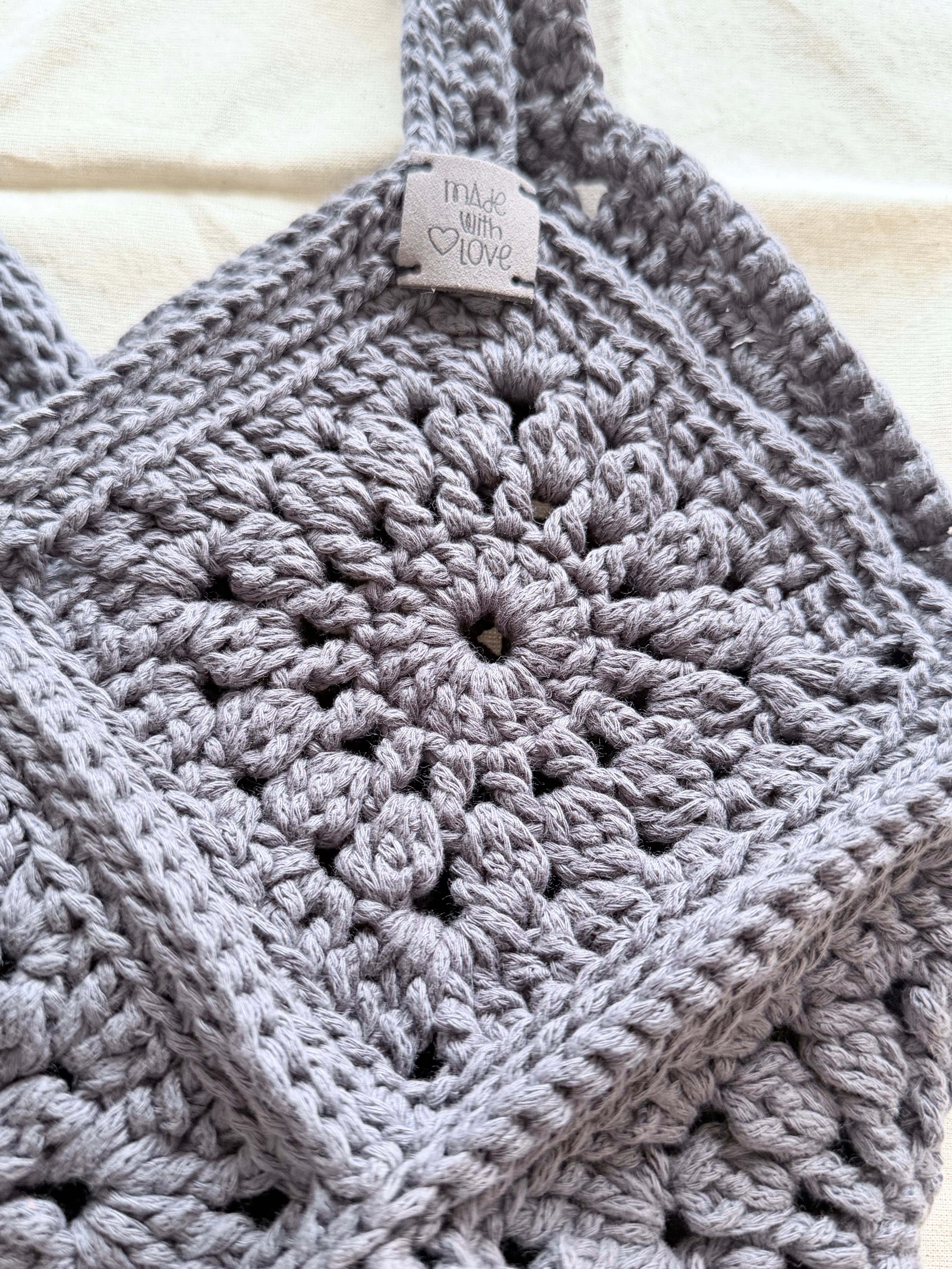 #126 Crocheted Tote/Market Bag