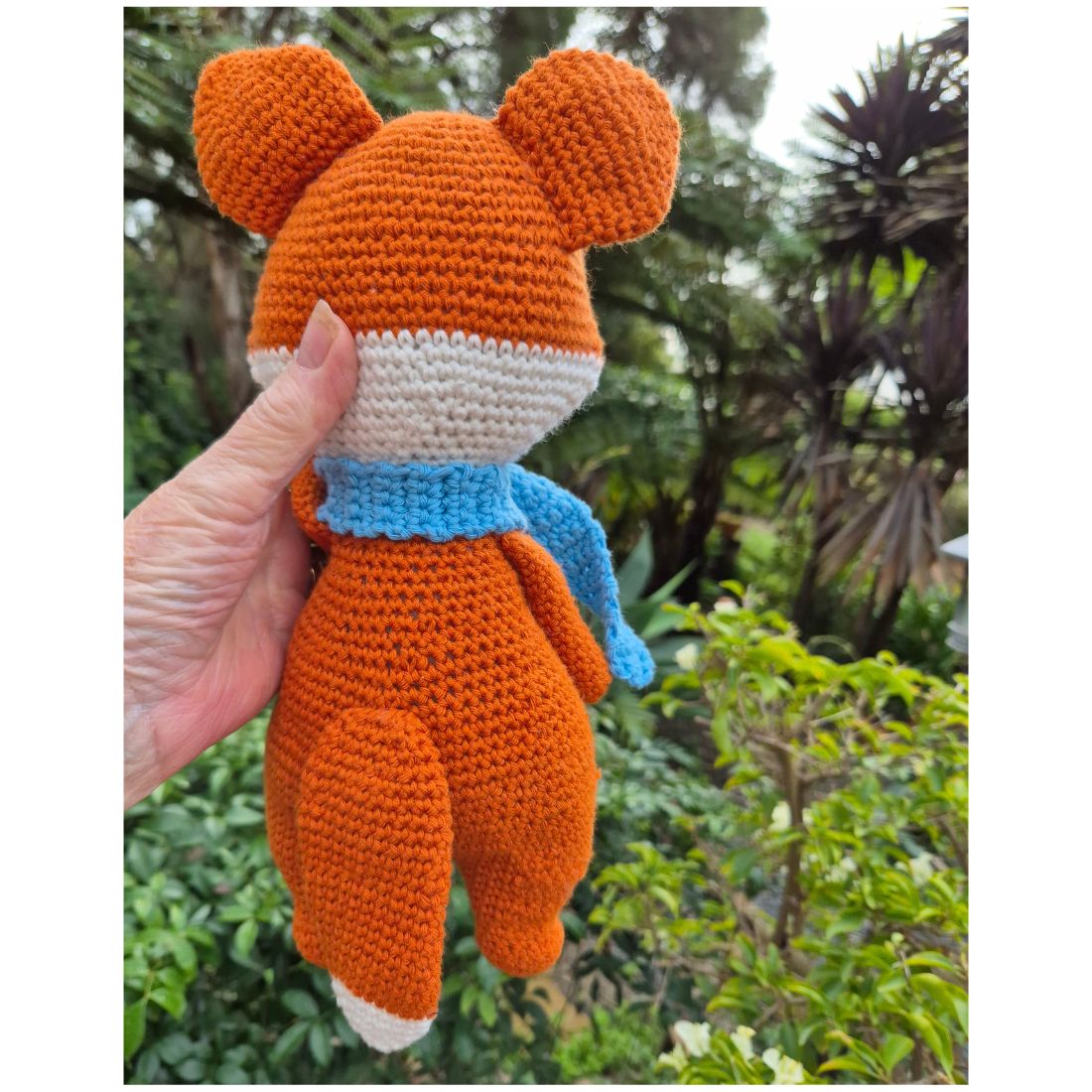 Crochet Brown Baby Fox