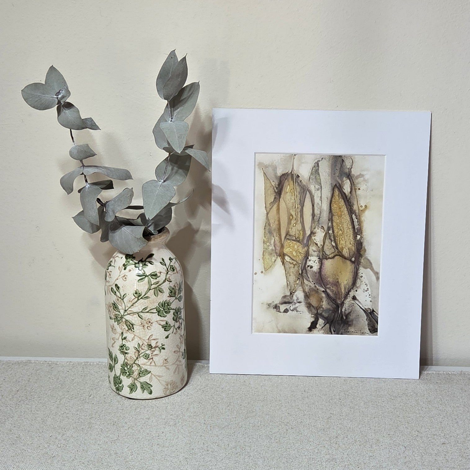 Bush Echo ~ Original Artwork – Botanical Print & Watercolour