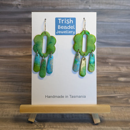 Flower Drop earrings