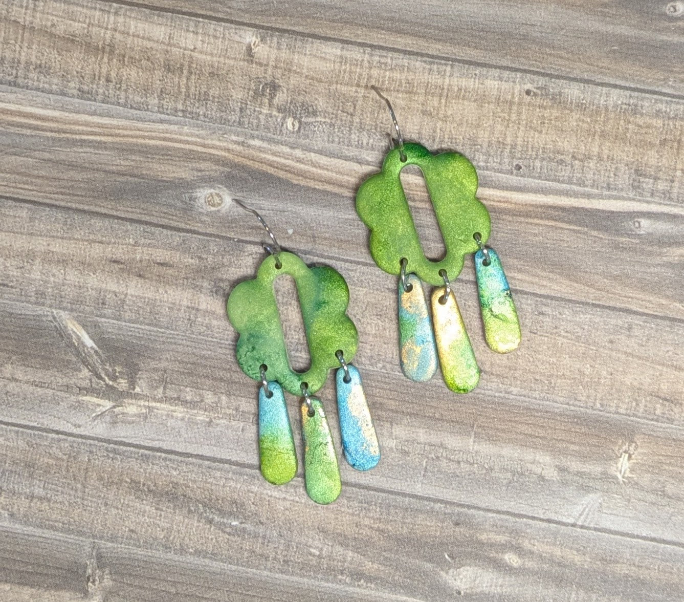 Flower Drop earrings