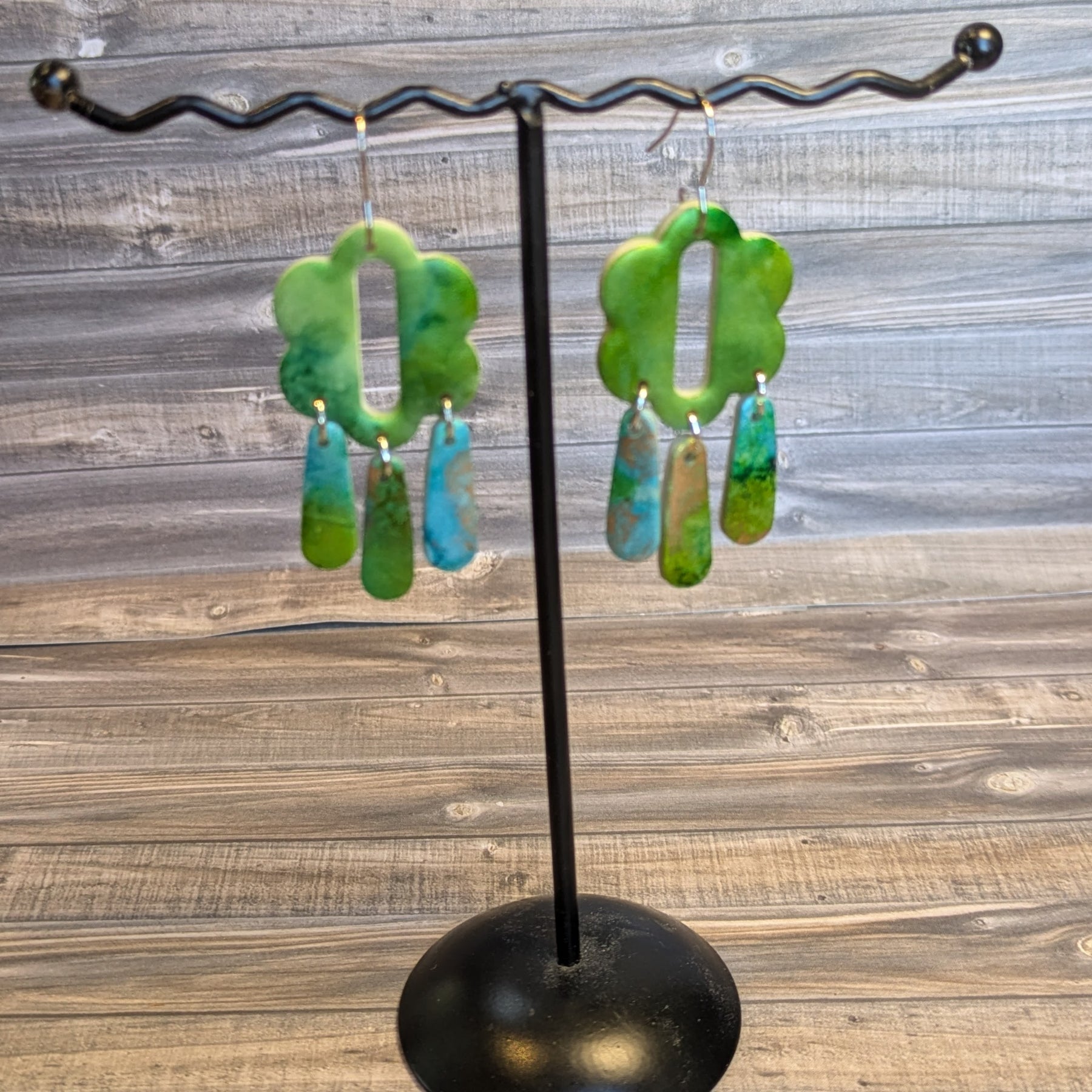 Flower Drop earrings