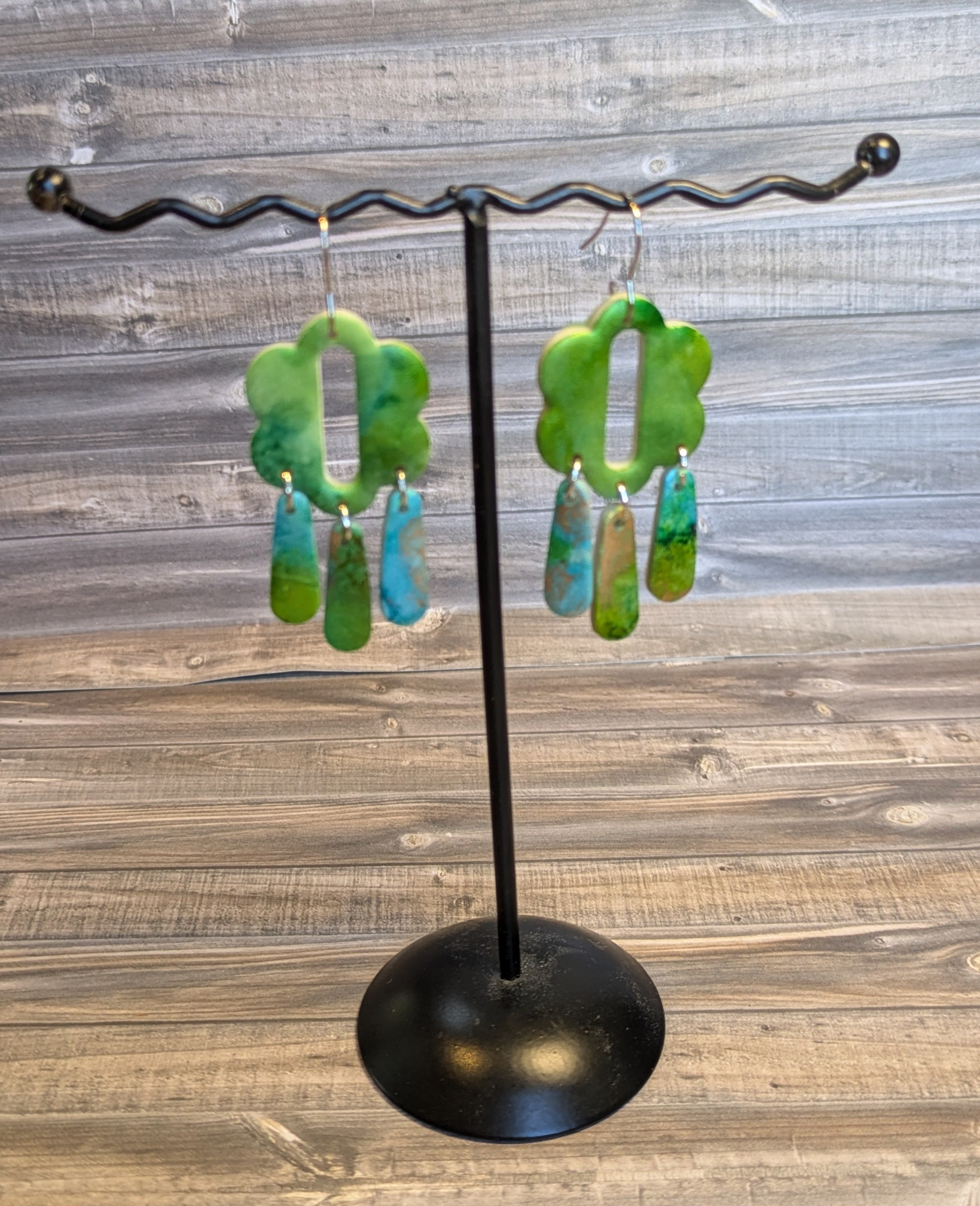 Flower Drop earrings