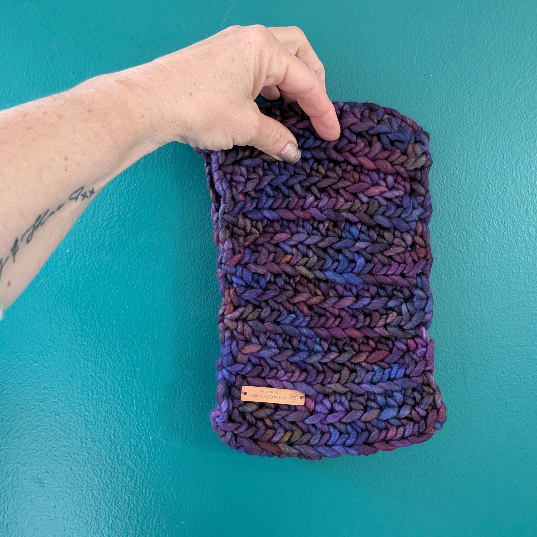 Cozy Headband Ear Warmer Purple