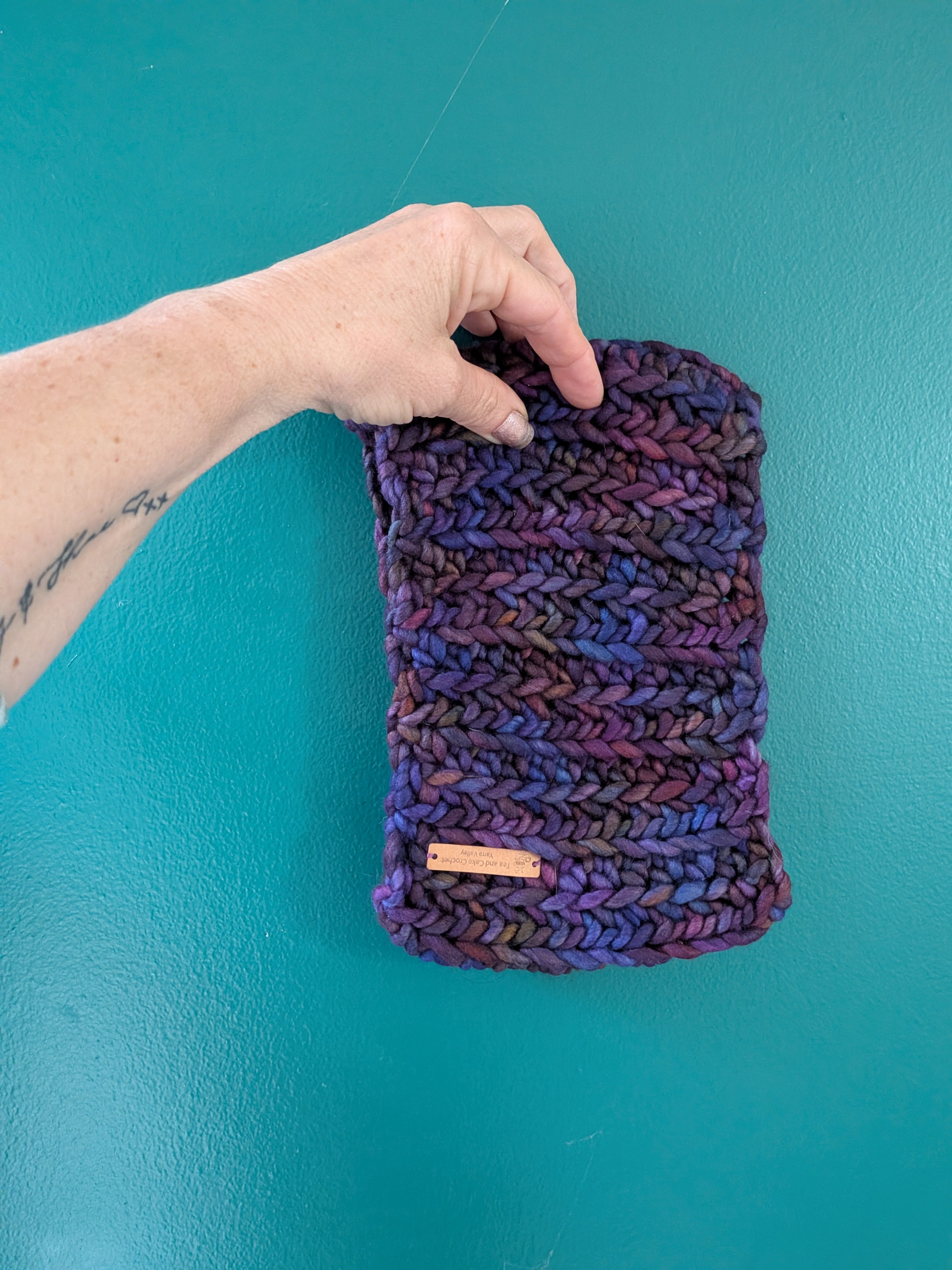 Cozy Headband Ear Warmer Purple