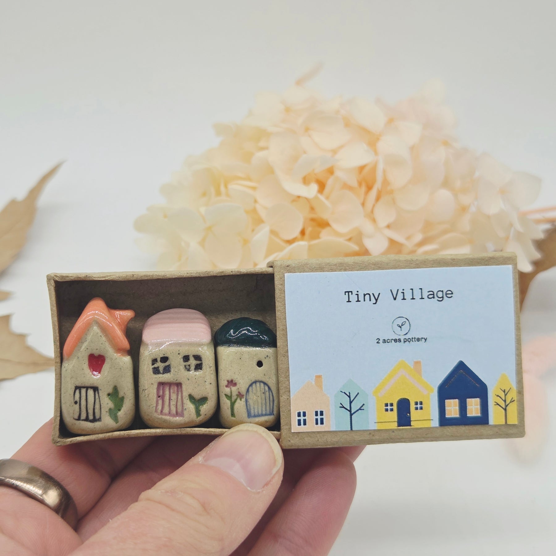 Tiny Ceramic Village - Maple Crescent