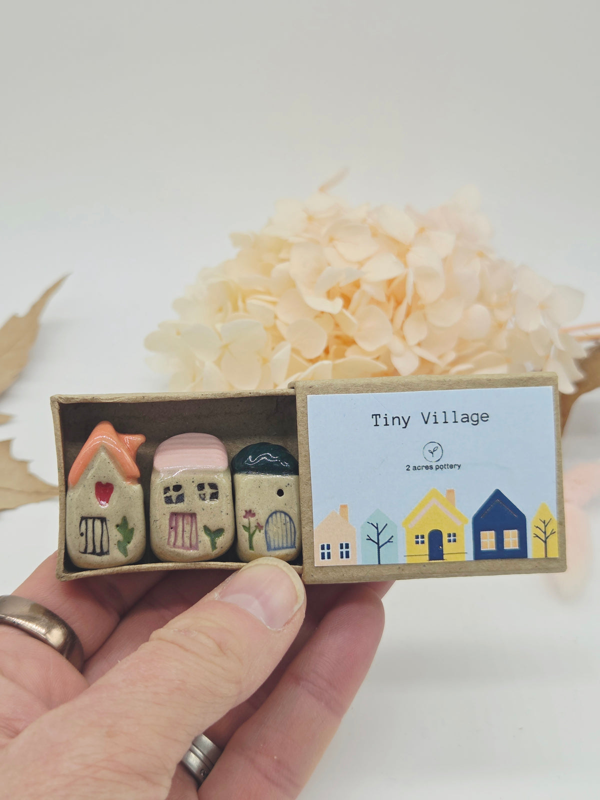 Tiny Ceramic Village - Maple Crescent
