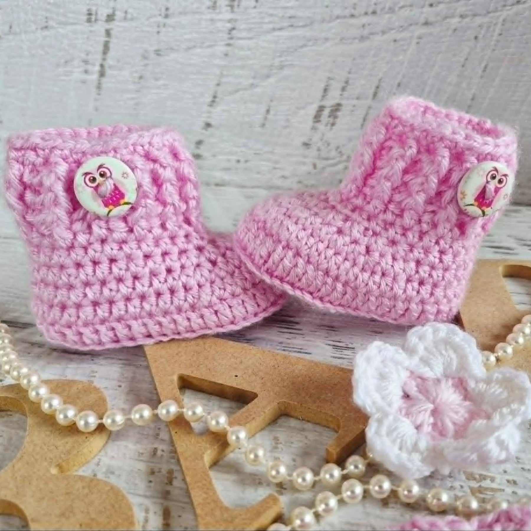Baby Cardigan | Newborn | Pink | Handmade | Crocheted Jacket