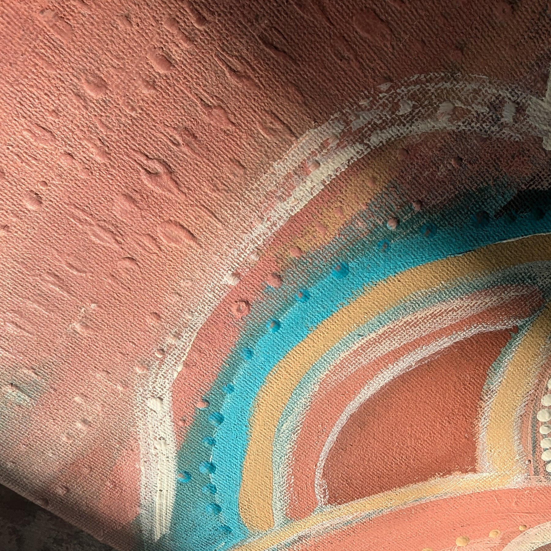 Together  |  Painting  Unframed Ready to Hang  | 60 cm W x 50 cm H