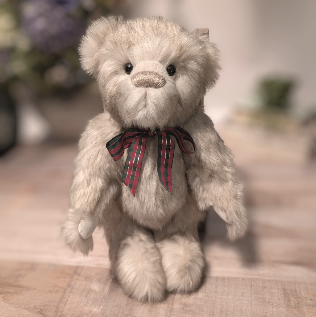 Handmade One-of-a-Kind Fawn Plush Teddy Bear: Collectible Artist Bear