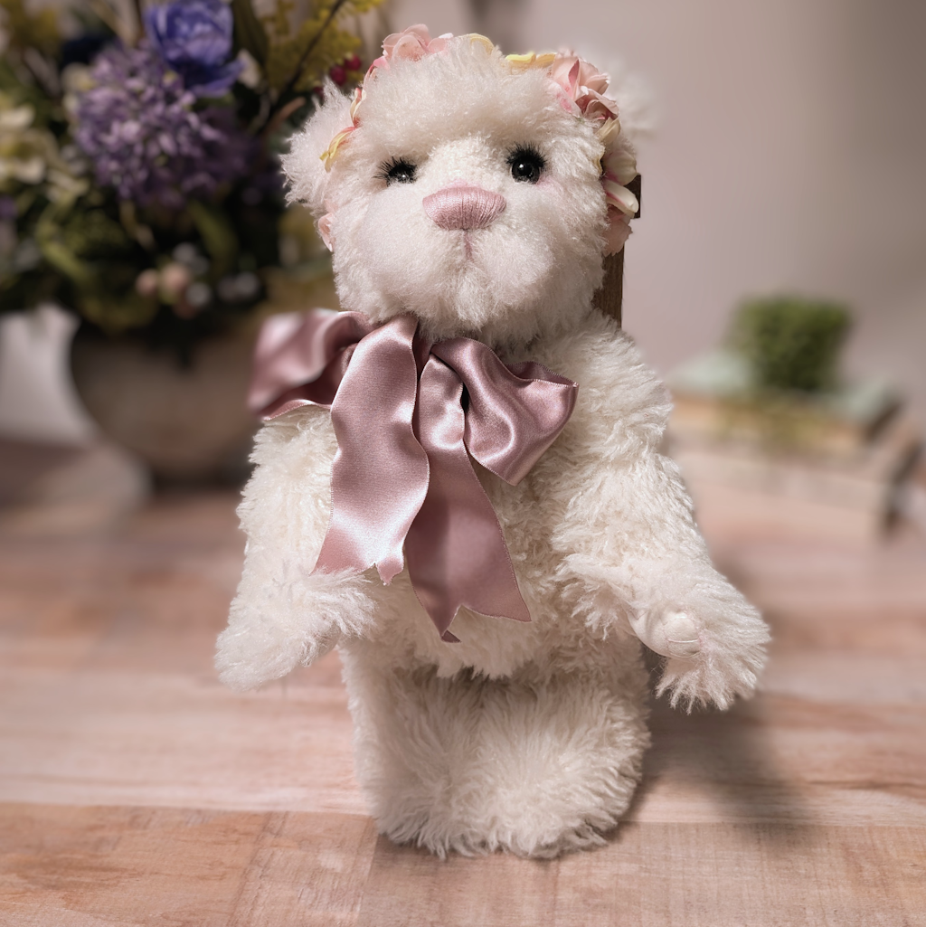 Handmade Plush Teddy Bear: OOAK Collectible Teddy Bear