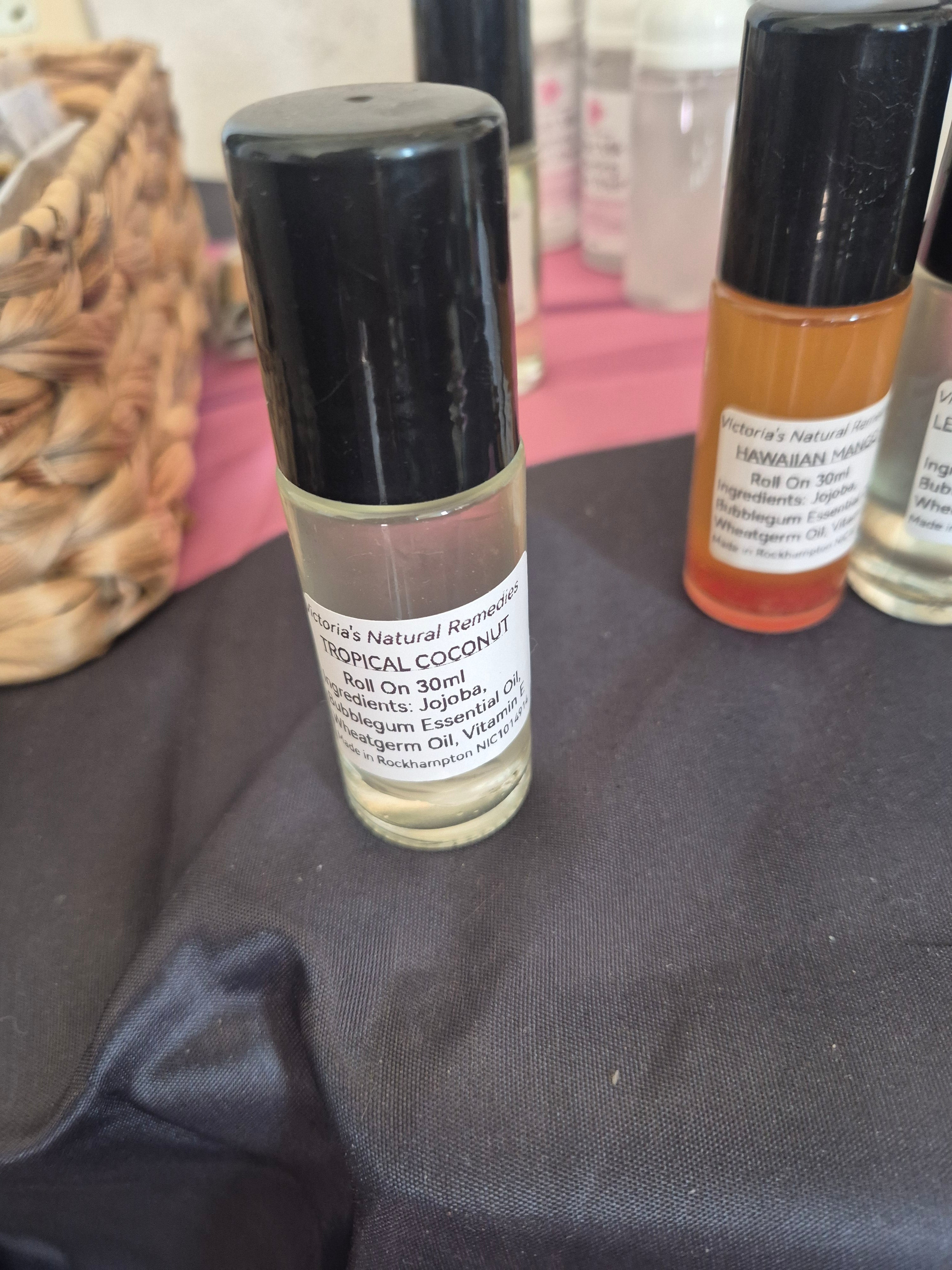 **🌸 Victoria's Natural Remedies – 30ml Perfume Roll-Ons 🌸**