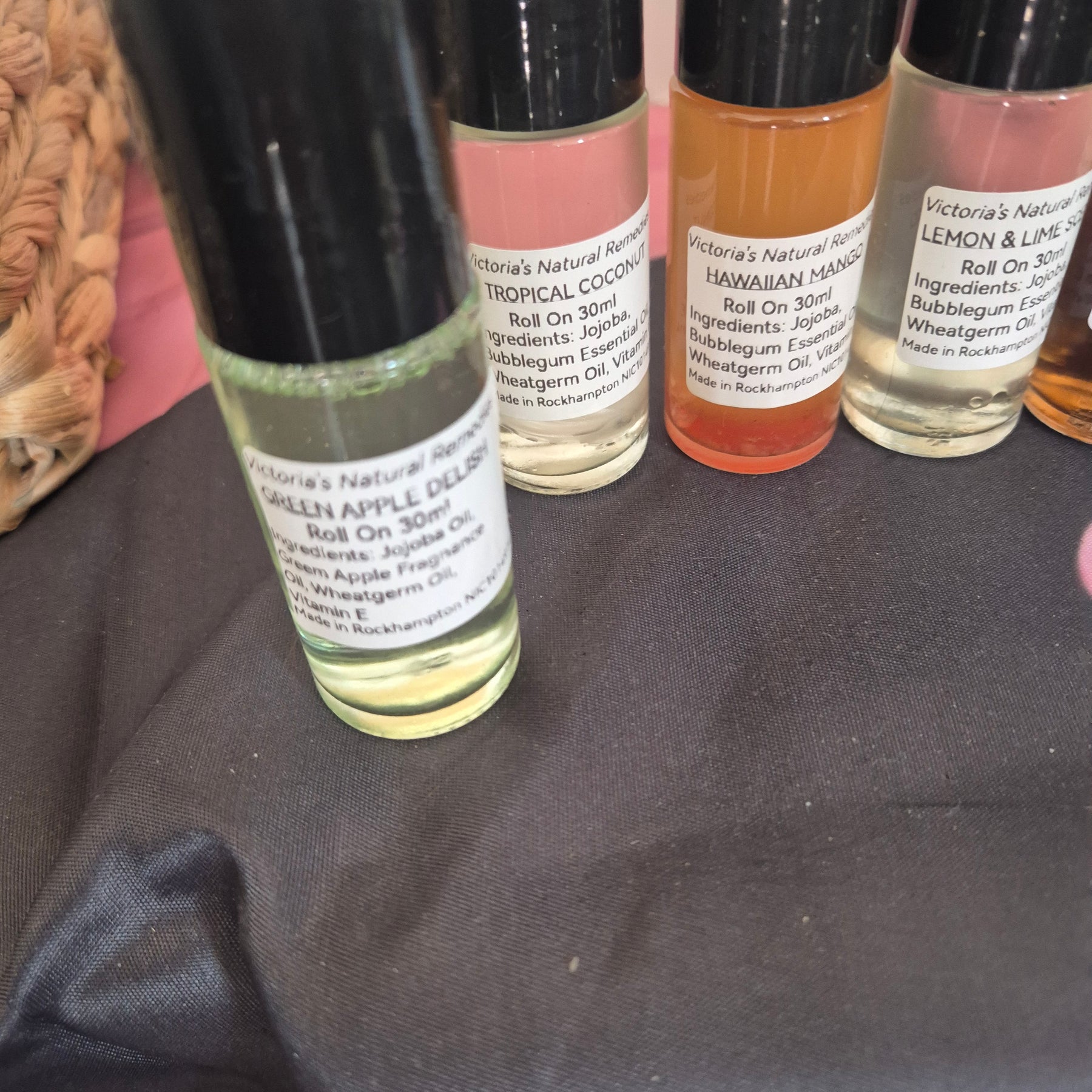 **🌸 Victoria's Natural Remedies – 30ml Perfume Roll-Ons 🌸**