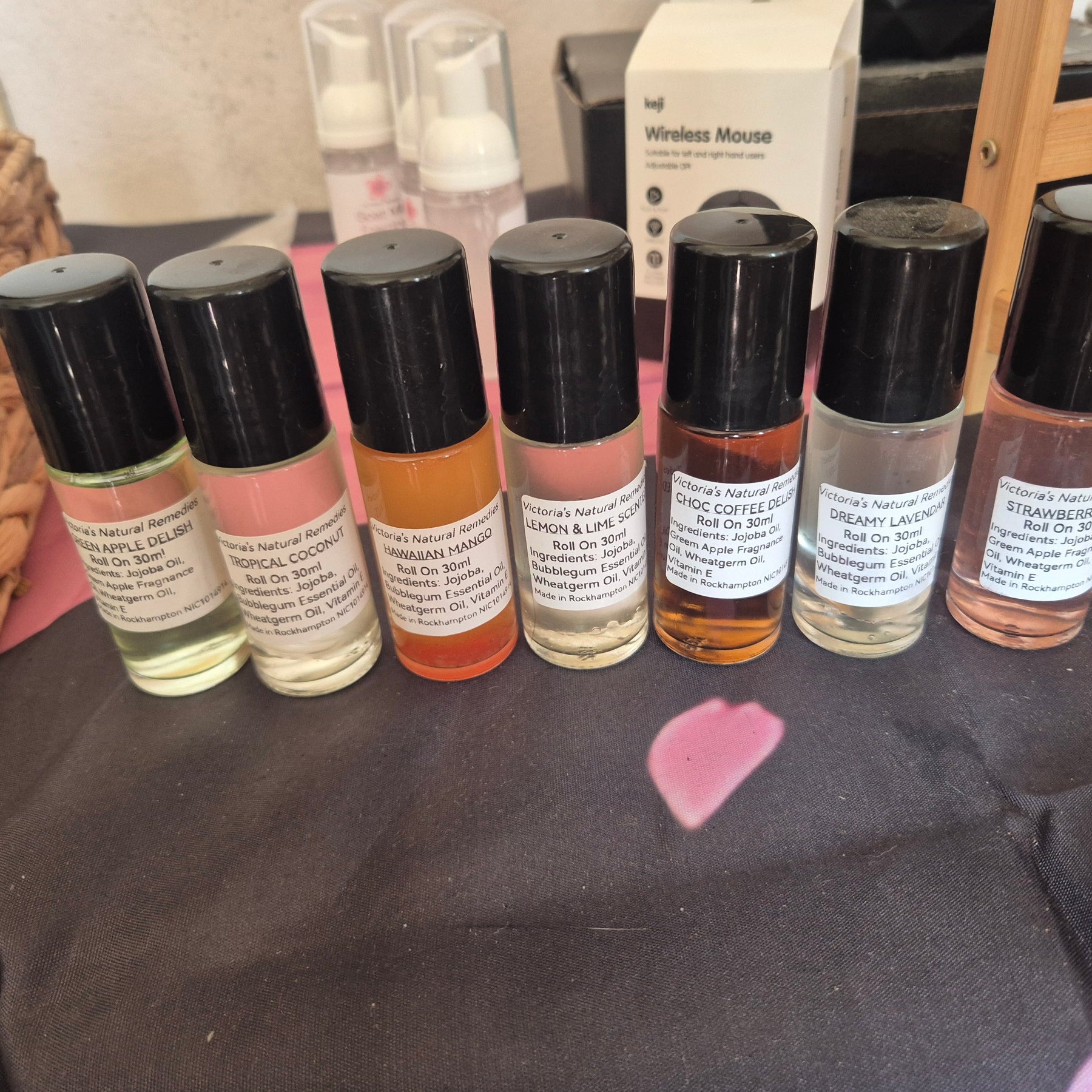 **🌸 Victoria's Natural Remedies – 30ml Perfume Roll-Ons 🌸**