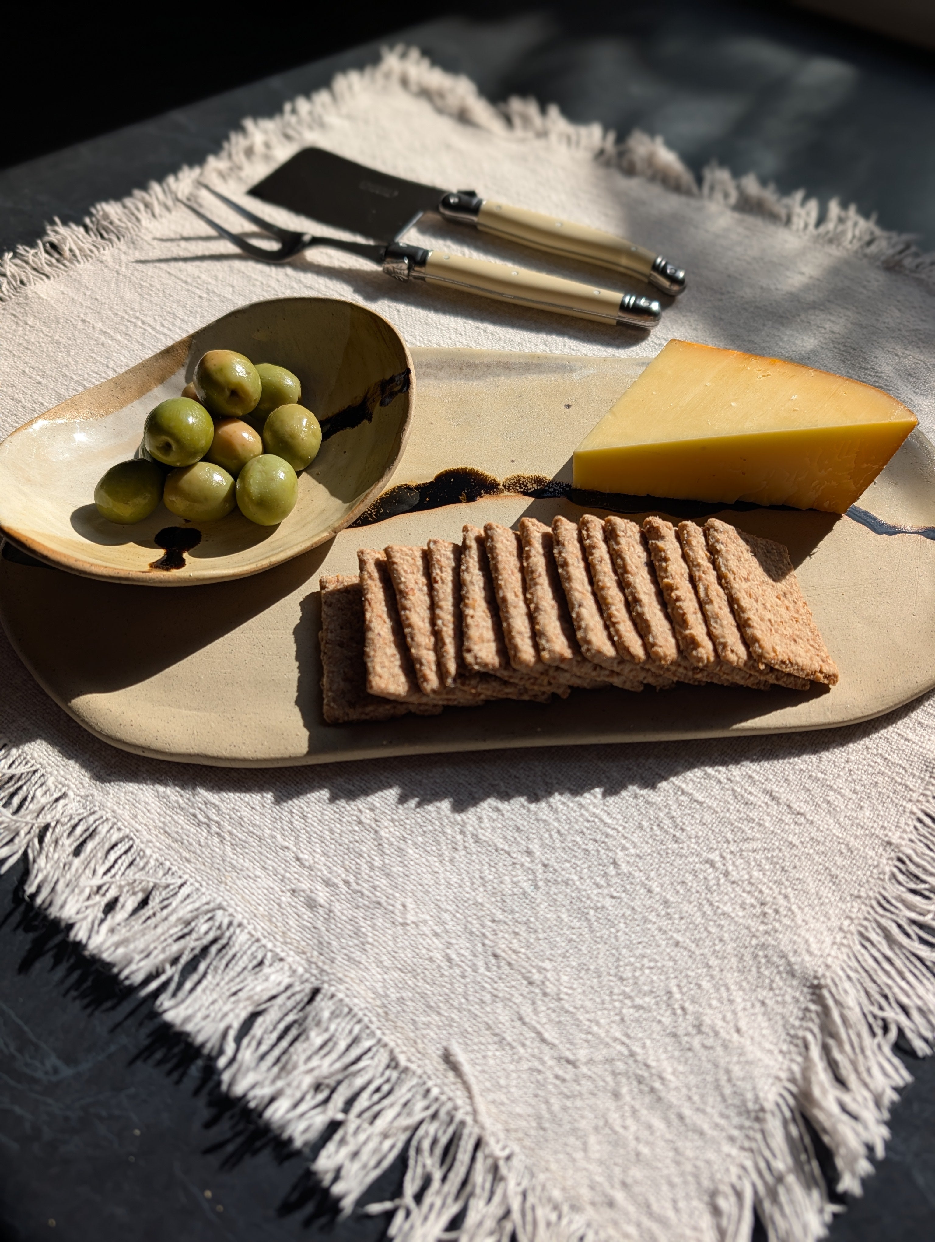 Ceramic Share Platter | farmhouse rustic • gather • savour