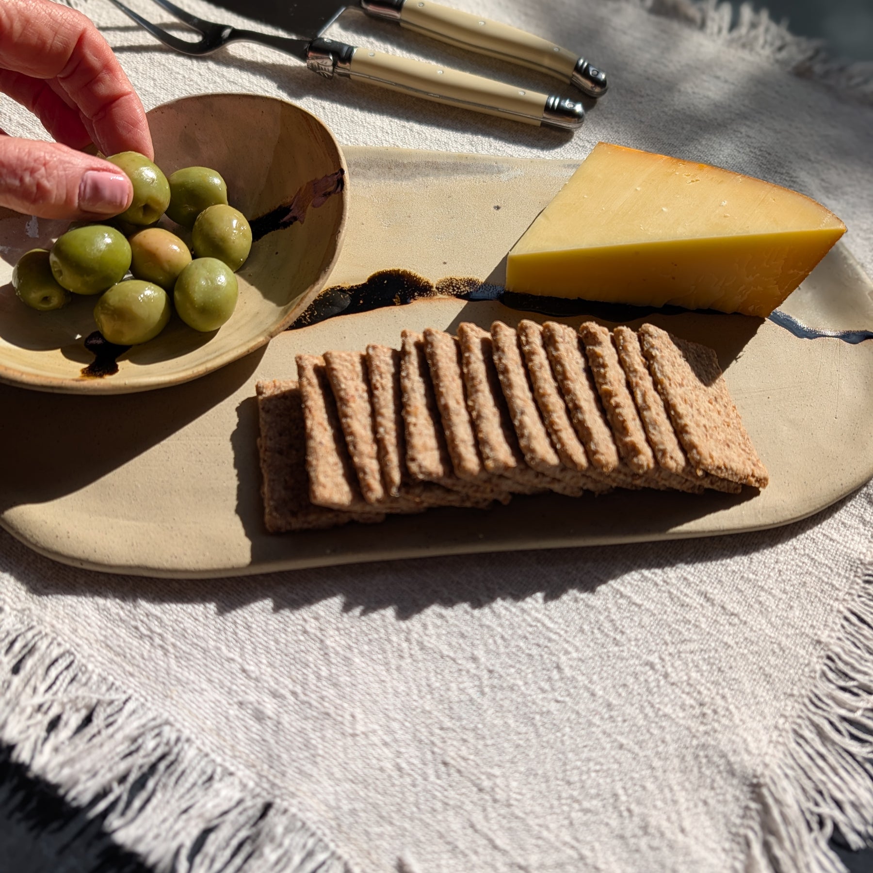 Ceramic Share Platter | farmhouse rustic • gather • savour