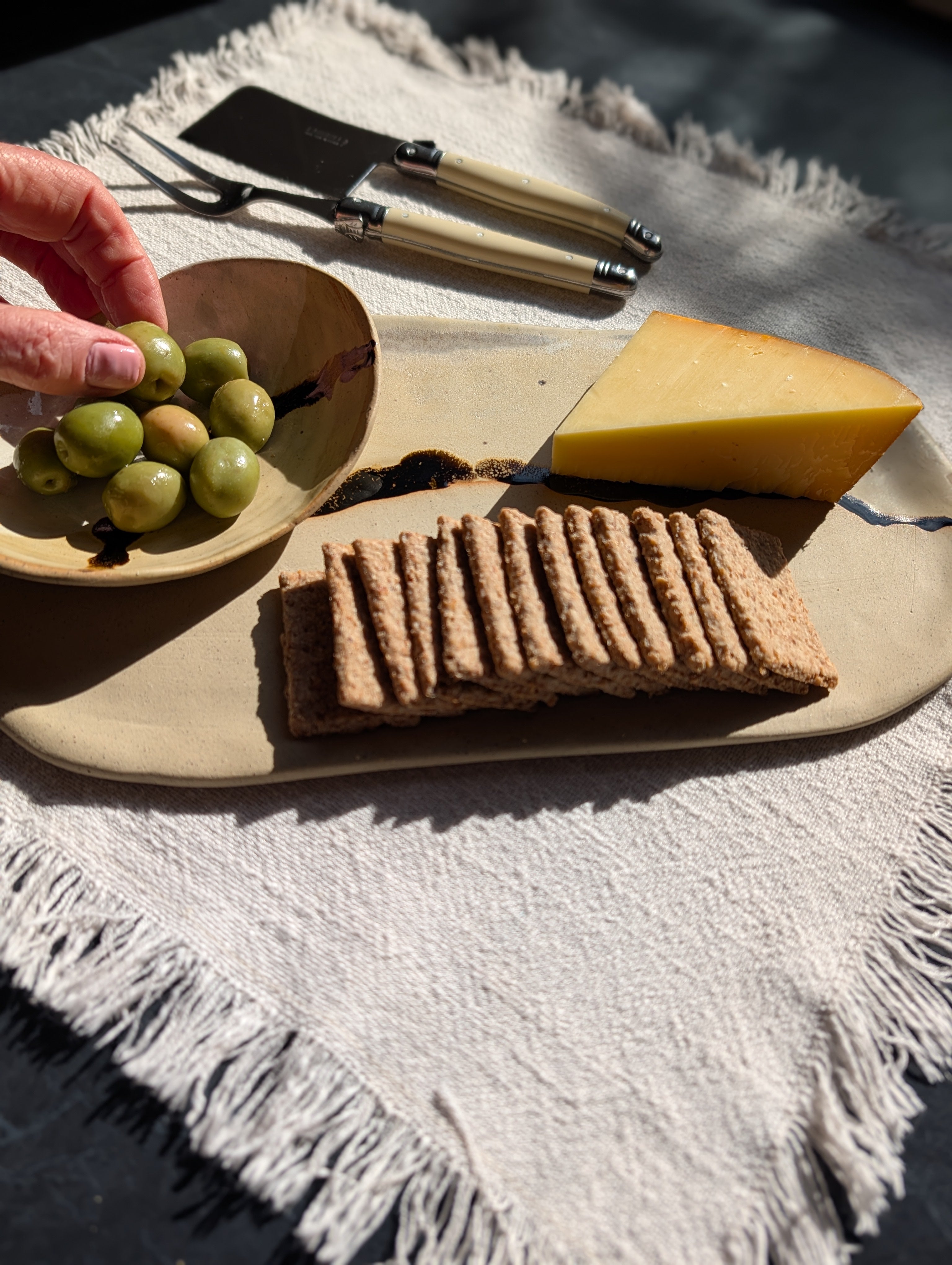 Ceramic Share Platter | farmhouse rustic • gather • savour