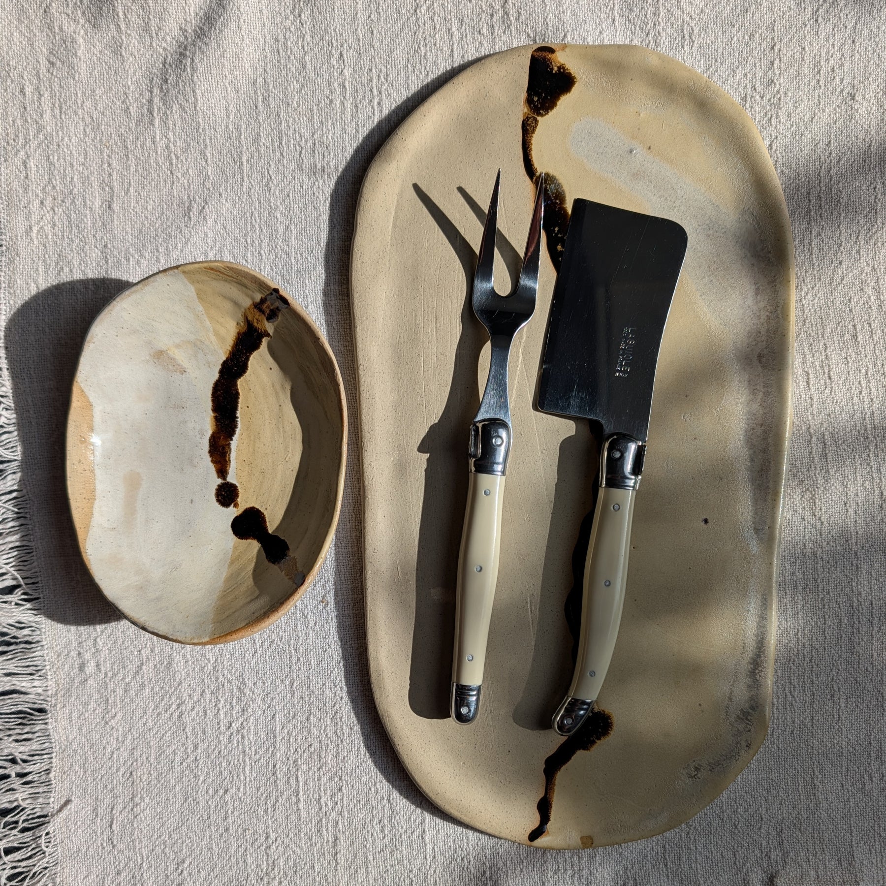 Ceramic Share Platter | farmhouse rustic • gather • savour