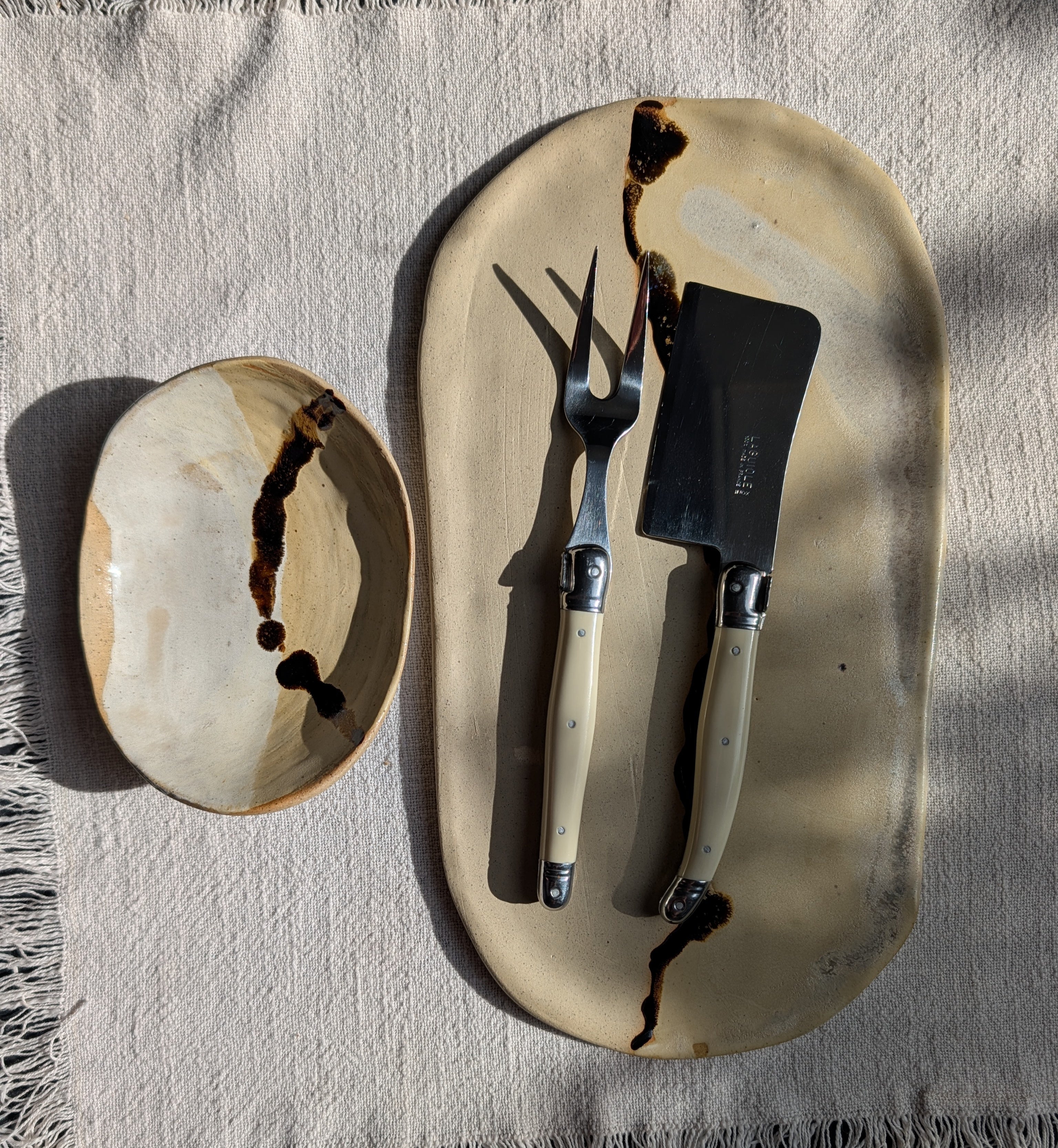 Ceramic Share Platter | farmhouse rustic • gather • savour