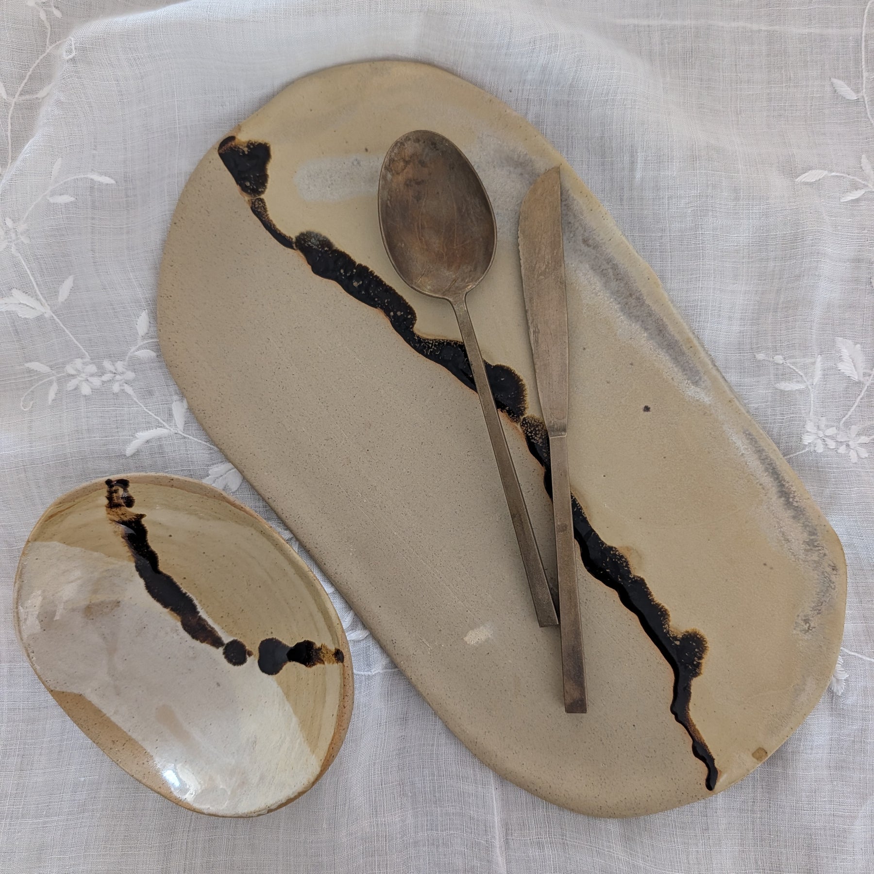 Ceramic Share Platter | farmhouse rustic • gather • savour