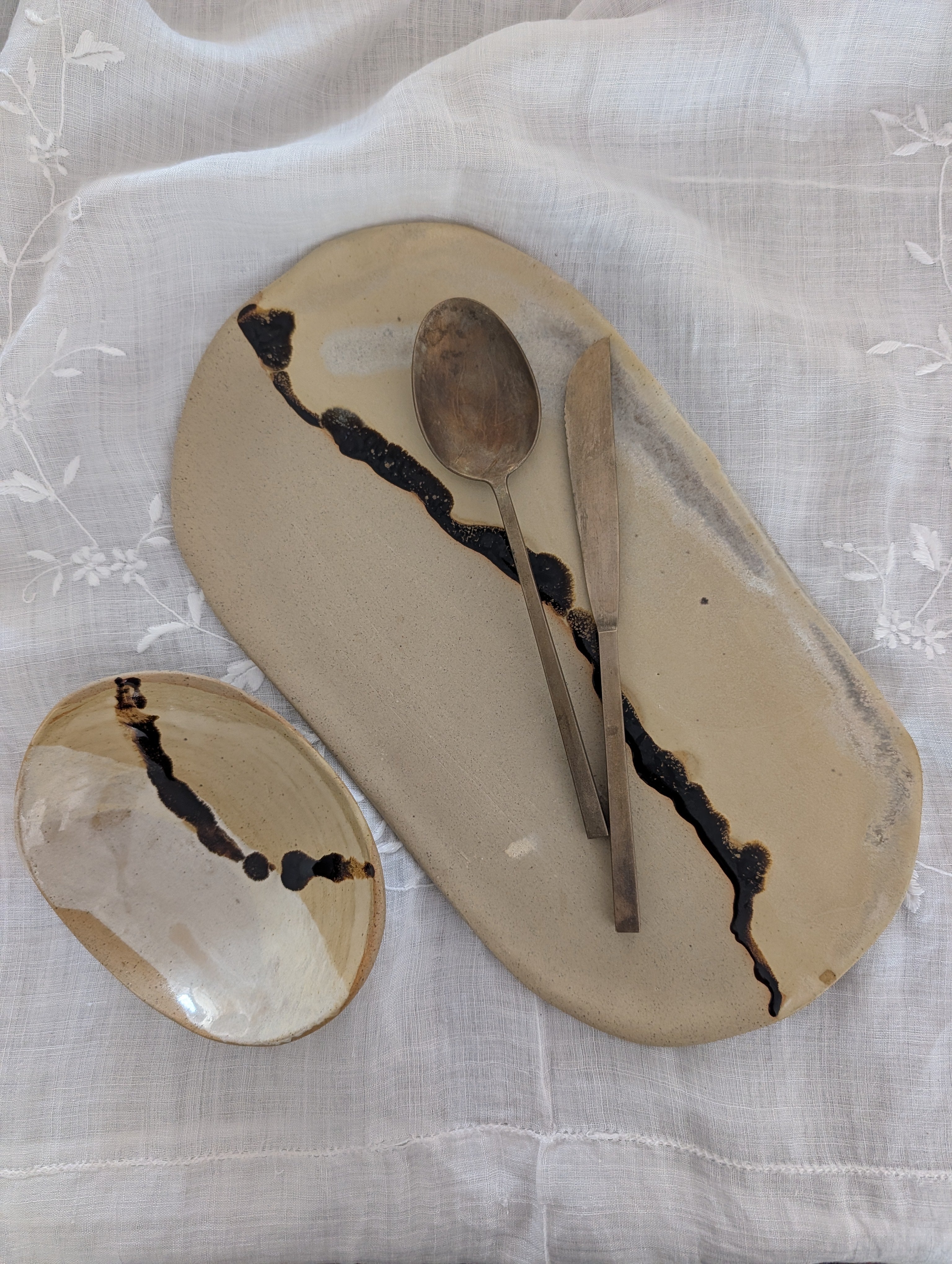 Ceramic Share Platter | farmhouse rustic • gather • savour